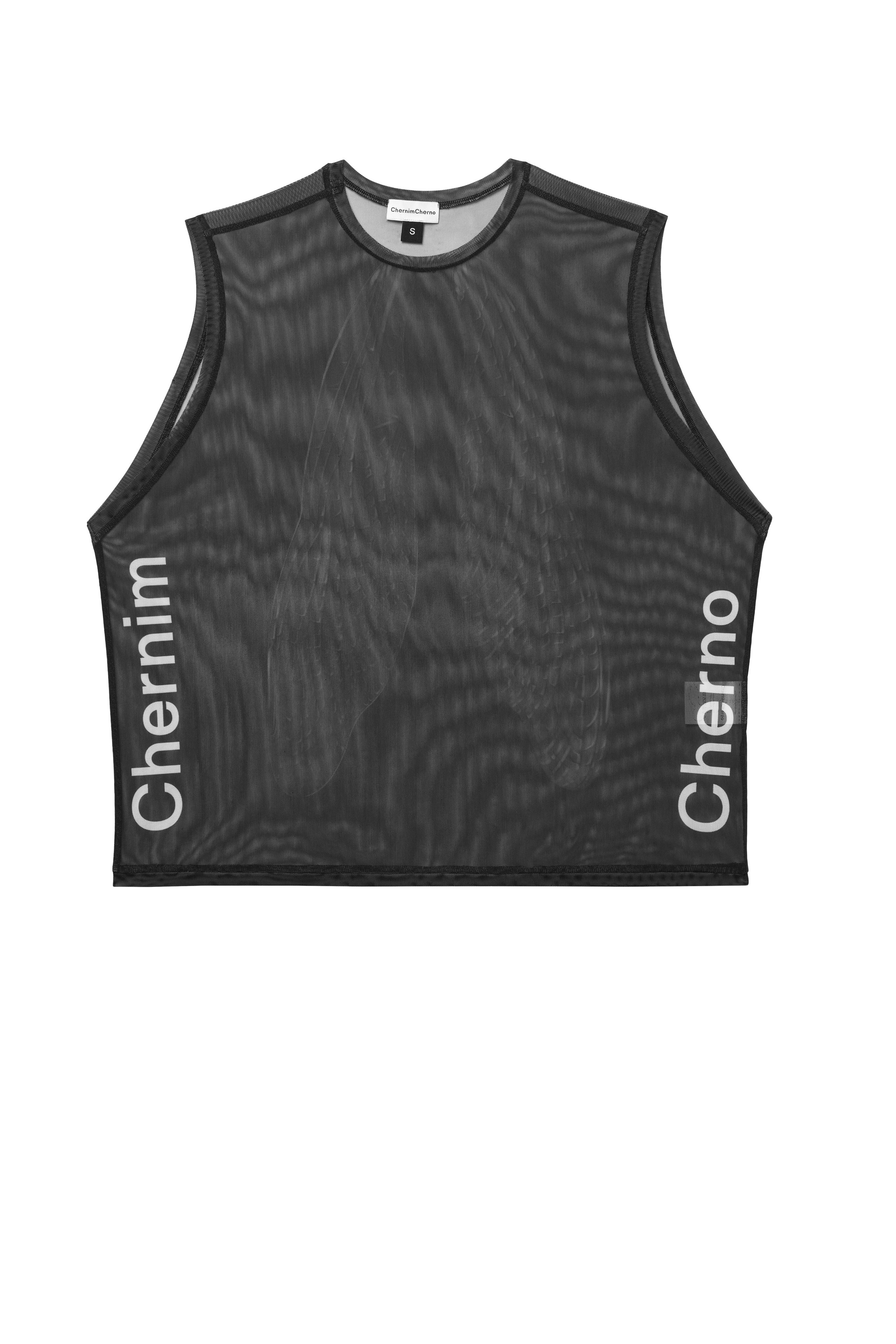 Одежда Chernim Cherno на прозрачном манекене и в раскладку. Олег Дмитриев