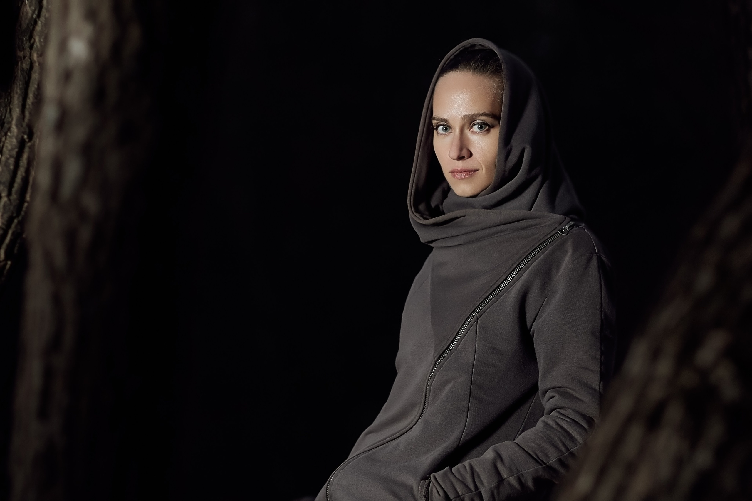 Съемки на улице со студийным светом. Олег Дмитриев