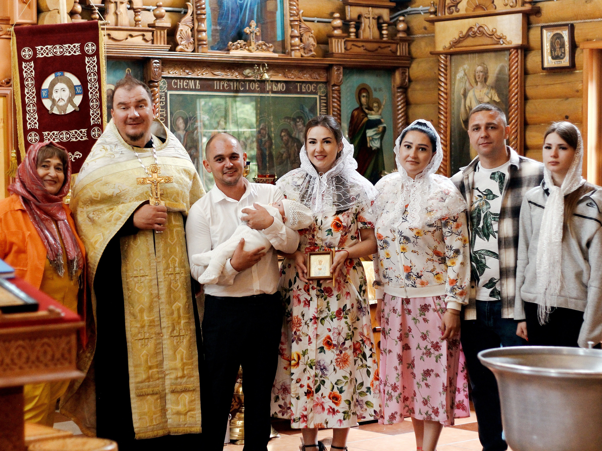 Таинство крещения. Photography Eva