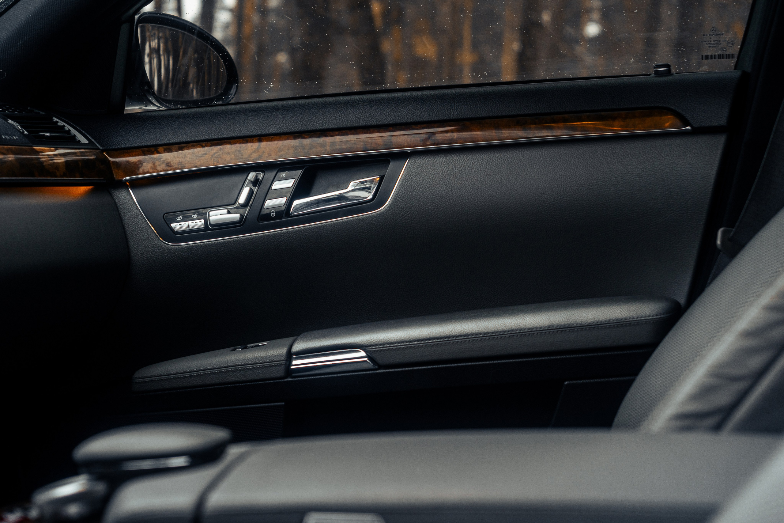 Автомобильная фото-сессия Mercedes-Benz S-class W221 в Калуге