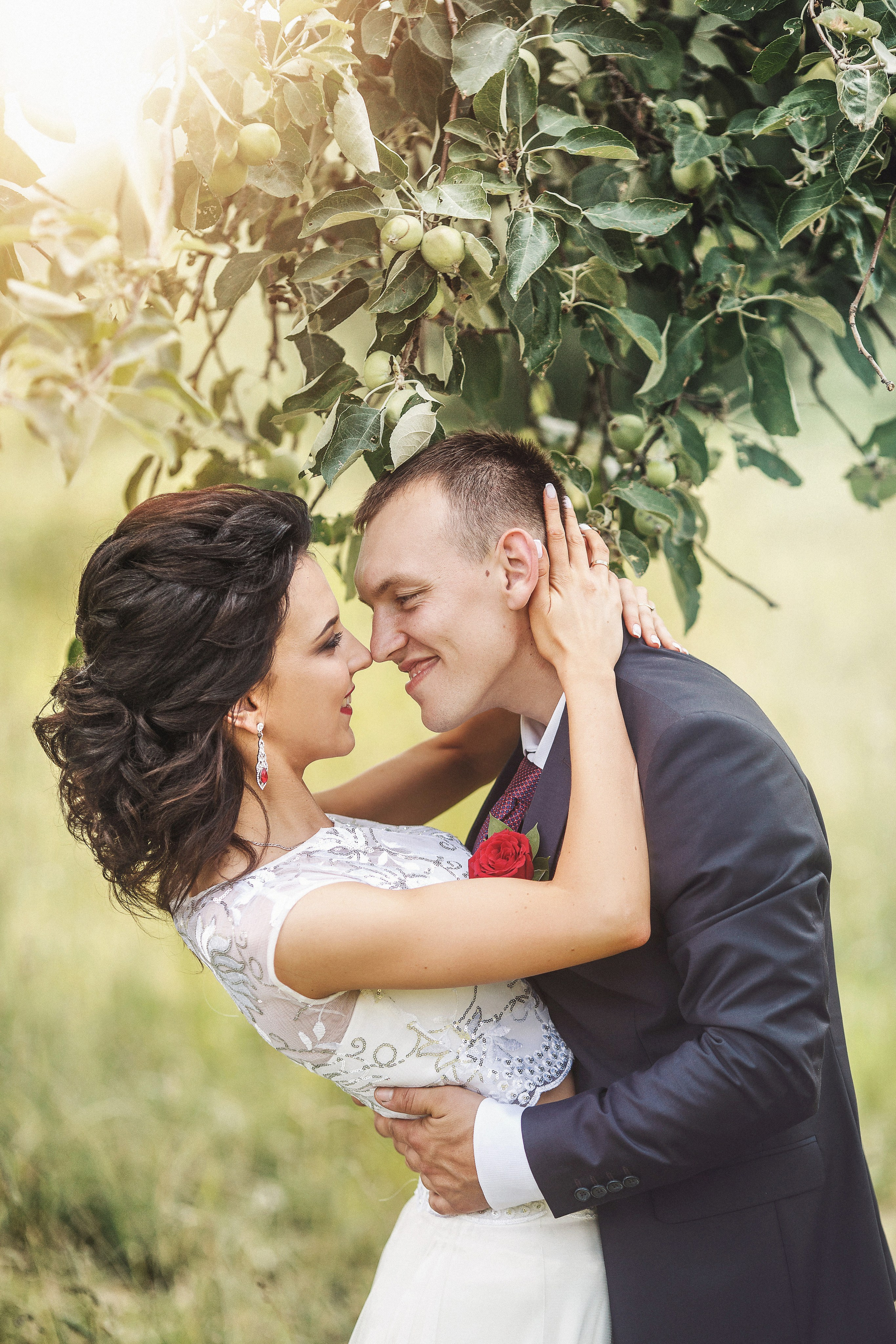 Макияж и прическа для невесты