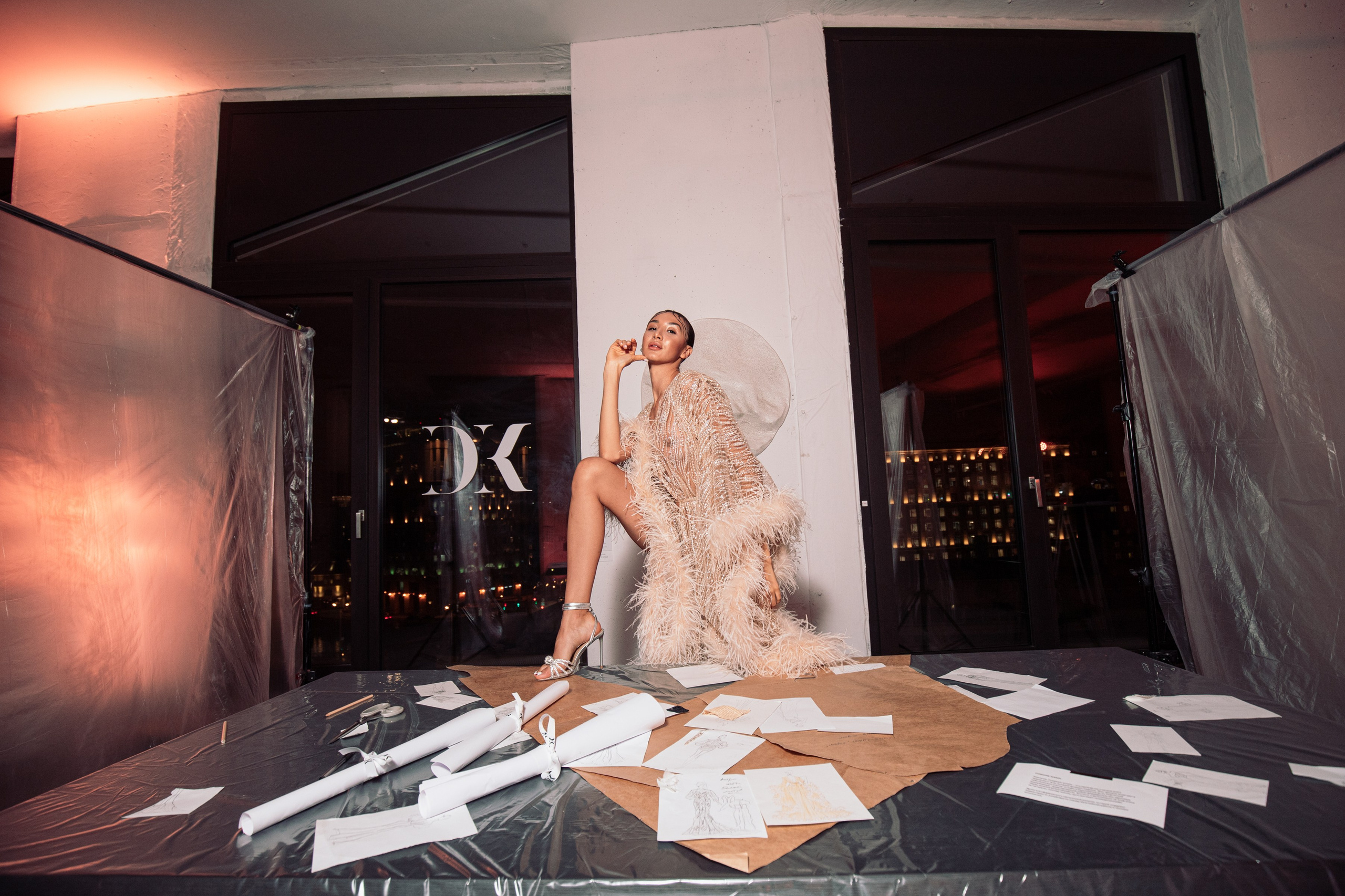 Fashion show Кати Дорогиной (Backstage). Репортажный и fashion фотограф в Москве Сергей Бардин