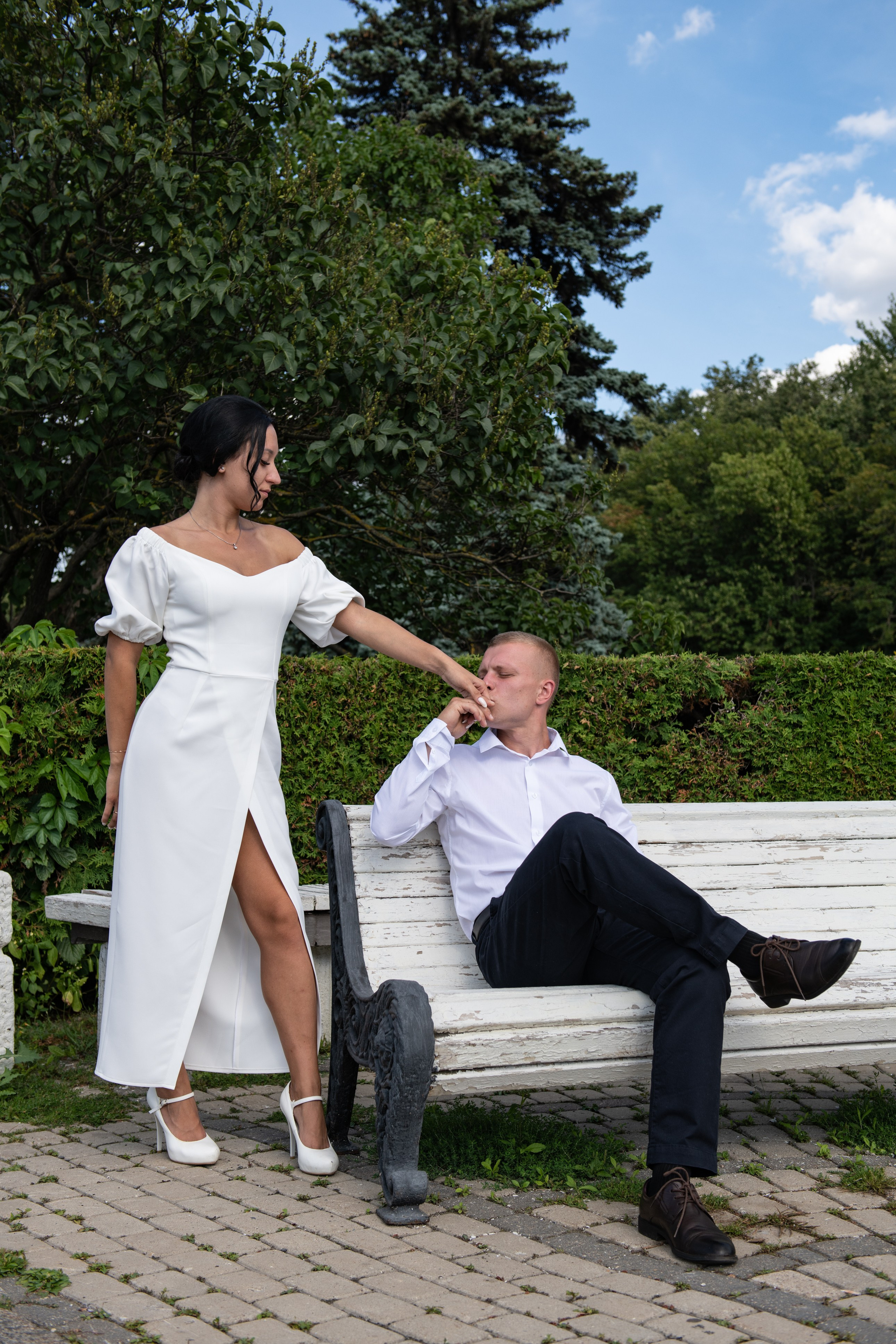 Анастасия и Дмитрий. Воробьёвы горы. Свадебный и портретный фотограф в Москве Галина Борисова