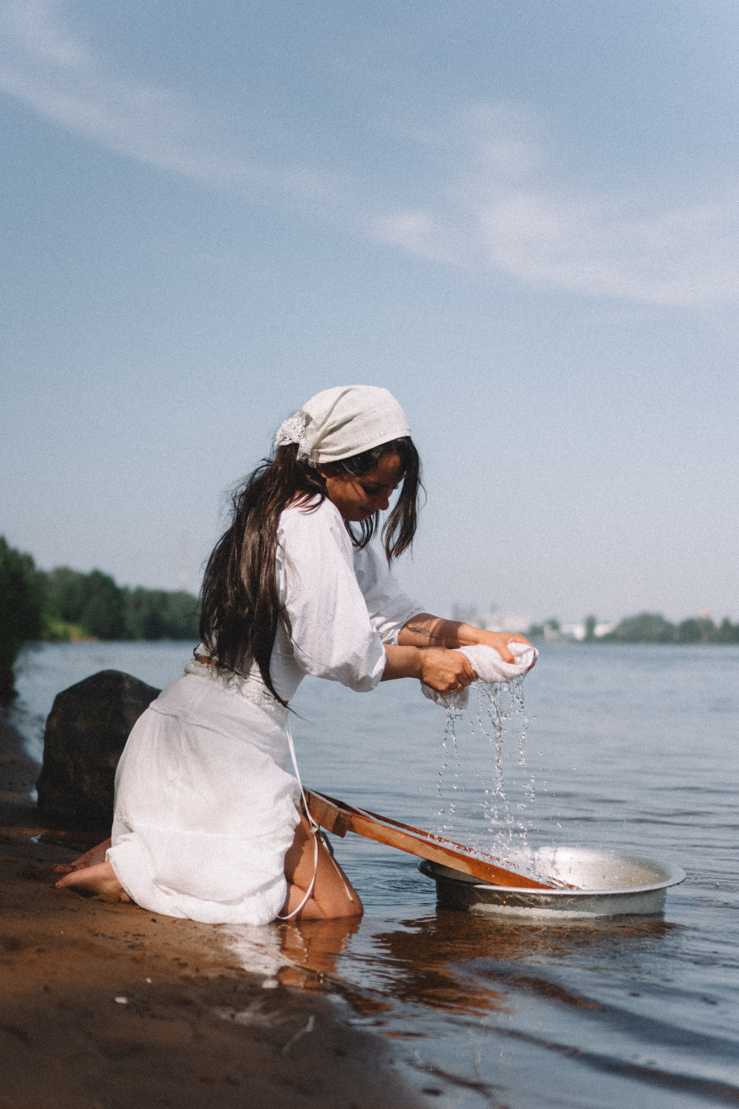 СТИРКА НА РЕКЕ. Профессиональный фотограф, Санкт-Петербург — Виктория Богомолова