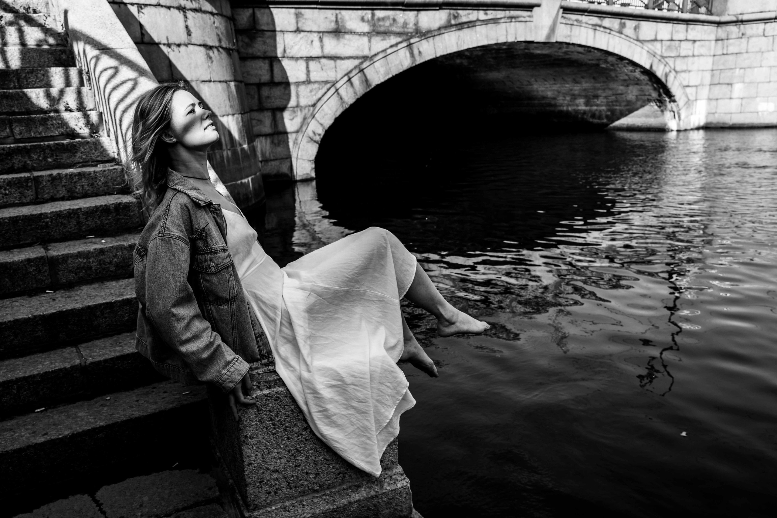 ЧБ. Ира. Свадебный и семейный фотограф в Санкт-Петербурге Лолита Евстифеева