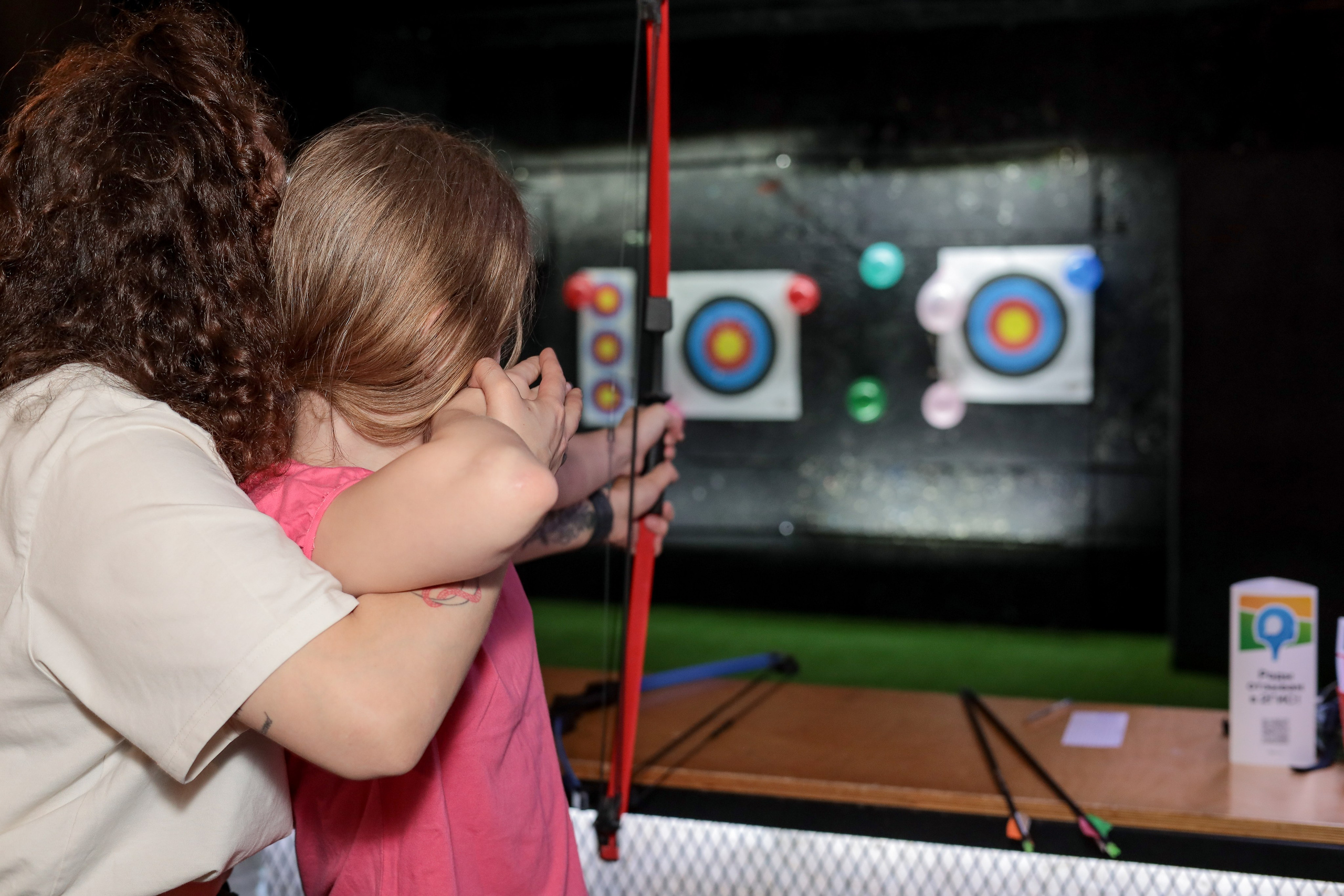 День рождение в стрелковом клубе. Фотограф Надршина Лилия
