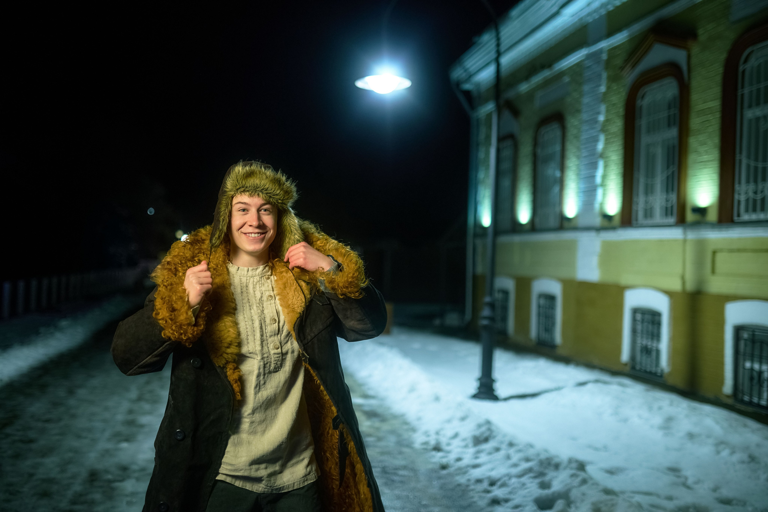 купеческая, тематическая фотосессия чебоксары полушубок