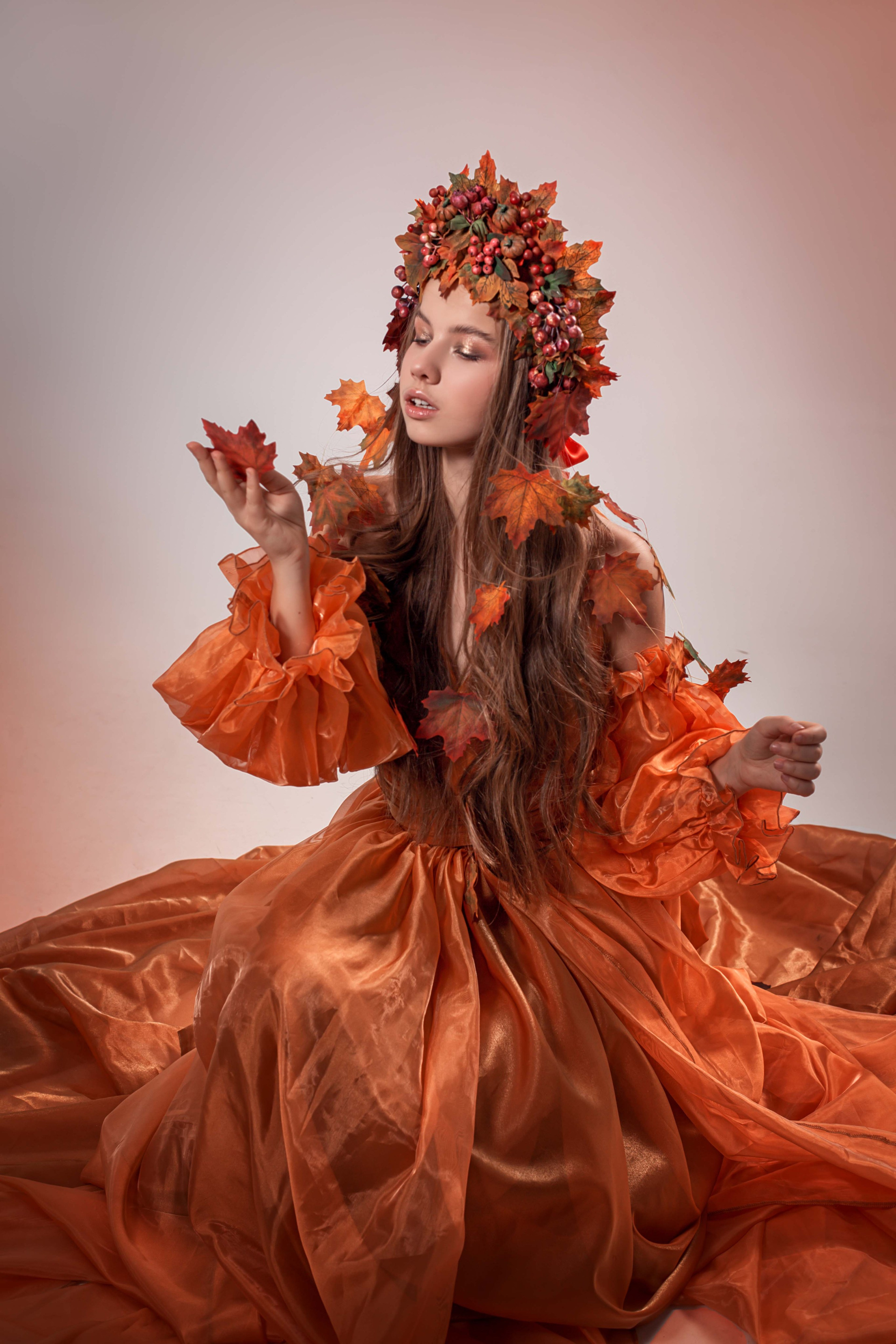 Портрет осень. Семейный и детский фотограф в Москве Ольга Кривенцова