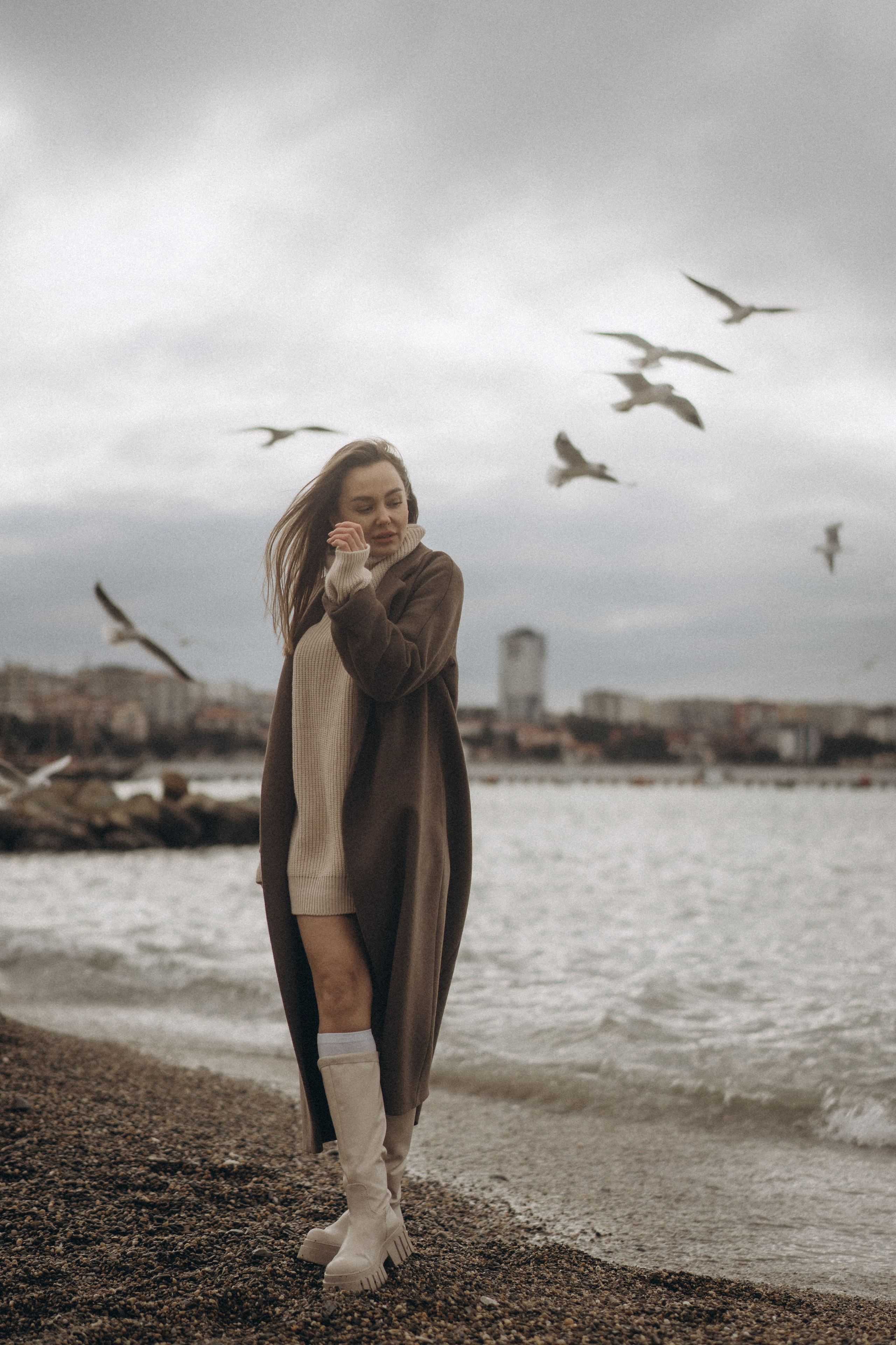 Лена чайки. Дмитриева Светлана женский и семейный фотограф Рига, Москва, Геленджик