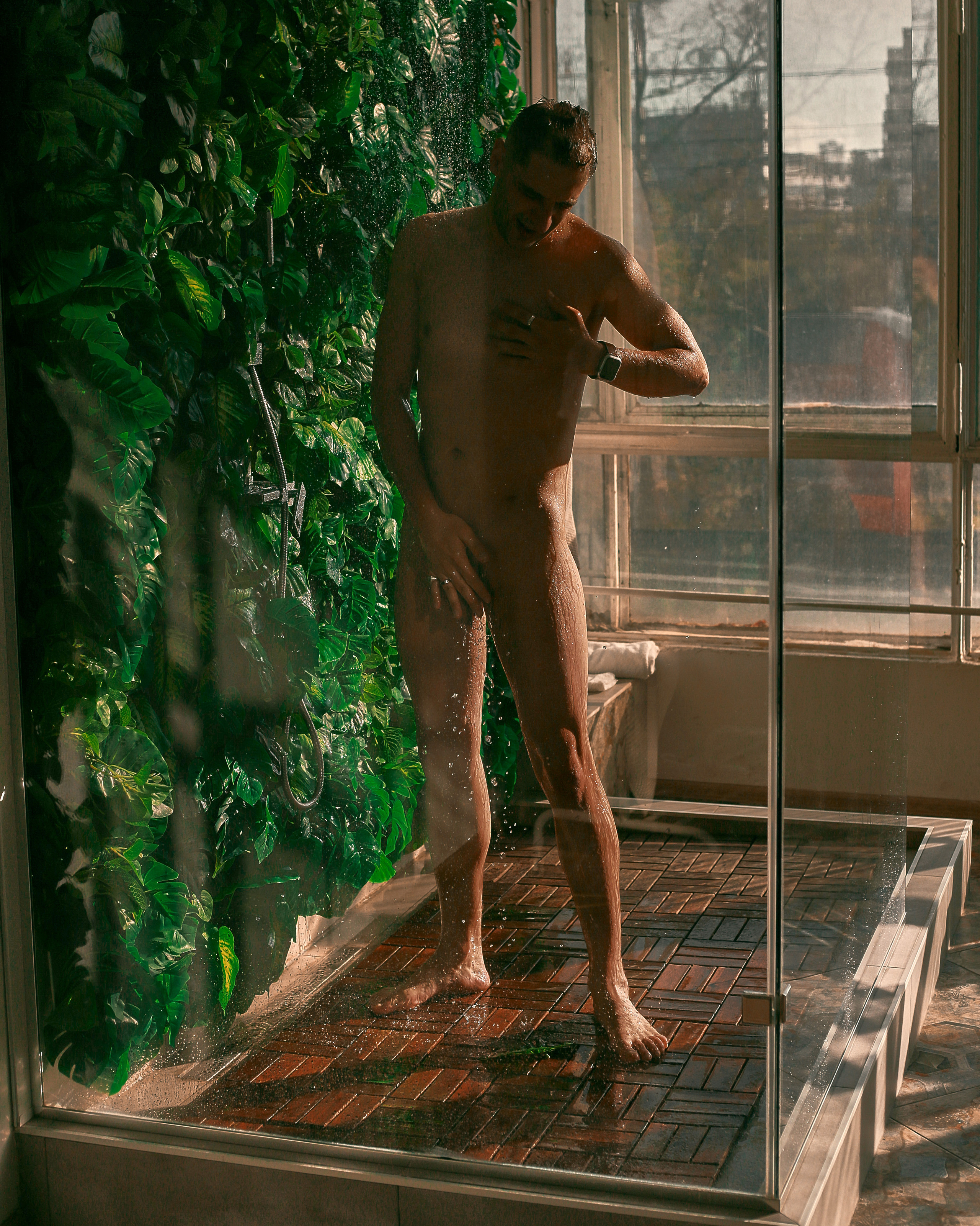 SHOWER IN LOFT. ANDY KIN Мужской и ню-фотограф в Москве