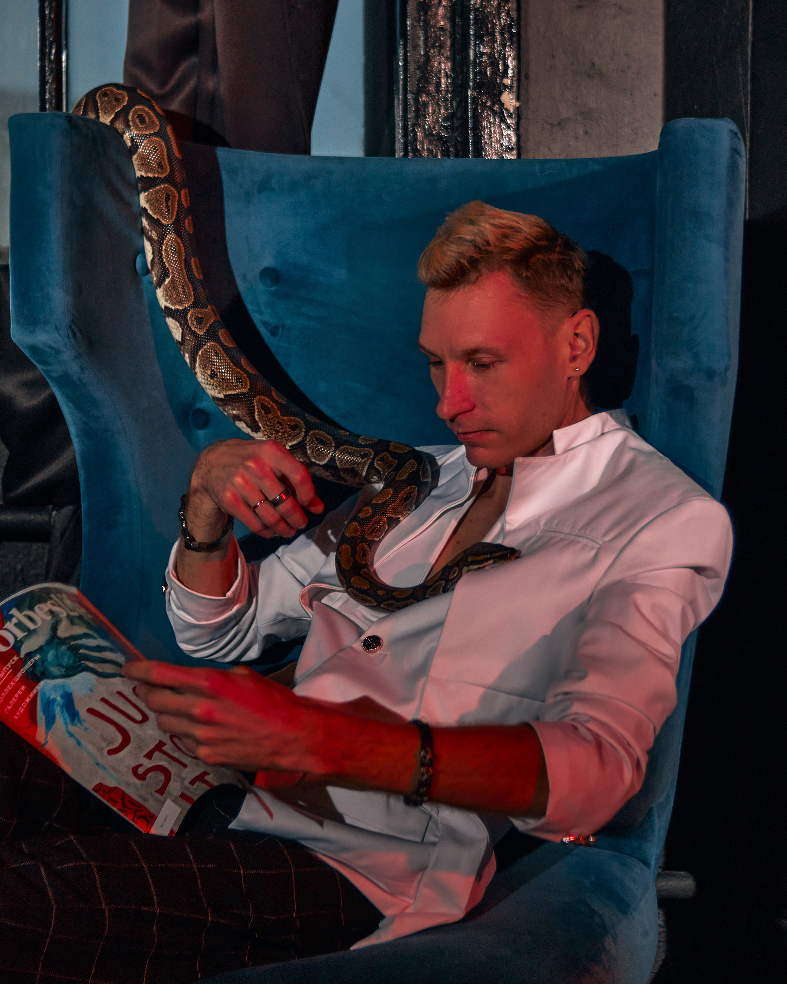 DENIS x SERPENT. ANDY KIN Мужской и ню-фотограф в Москве