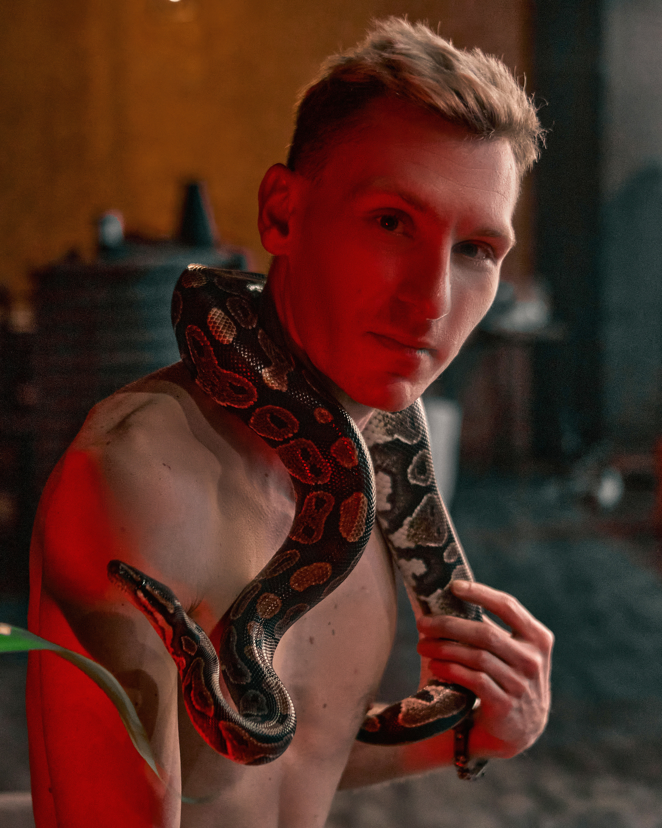 DENIS x SERPENT. ANDY KIN Мужской и ню-фотограф в Москве