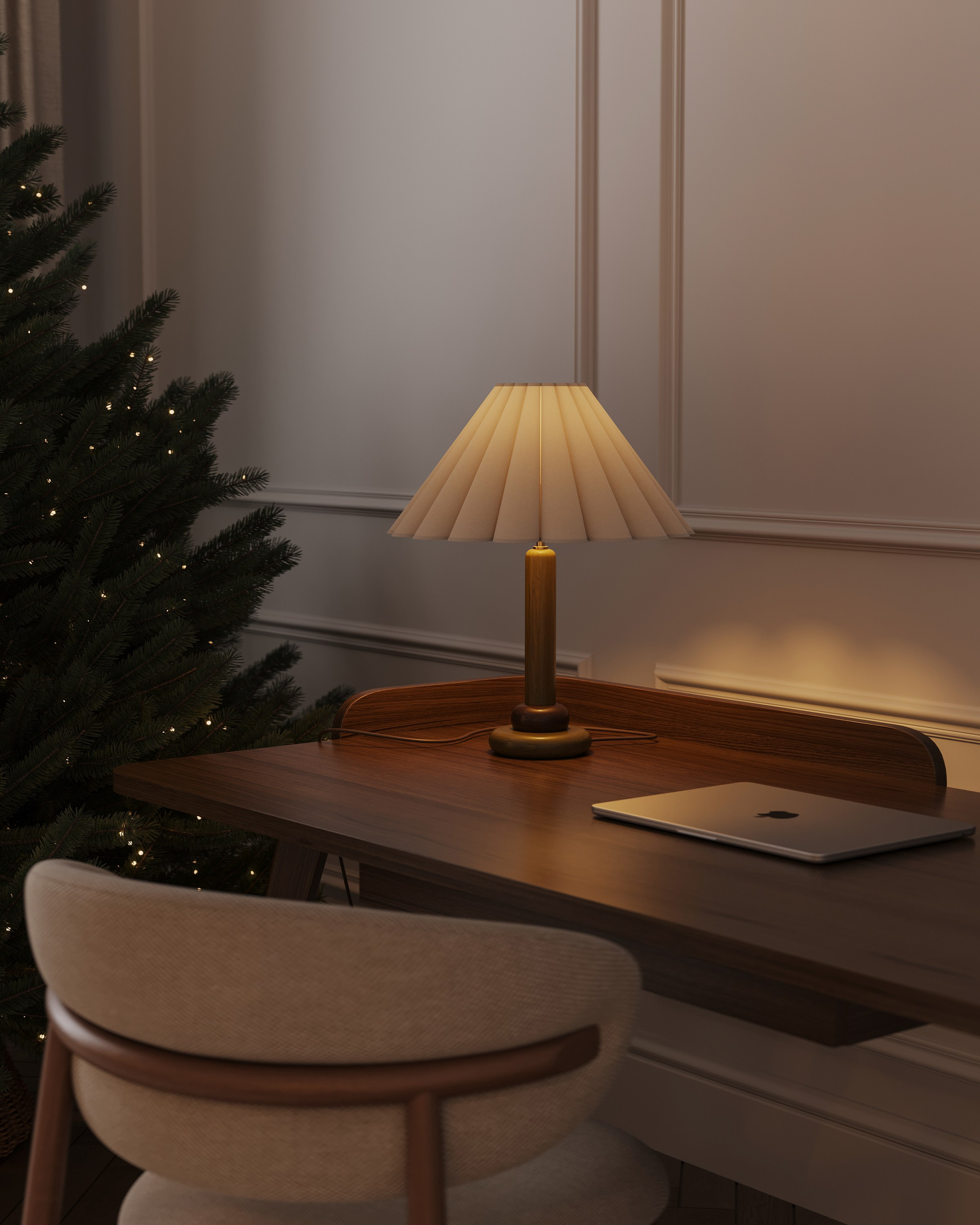 Новогодняя гостинная. 3D визуализатор