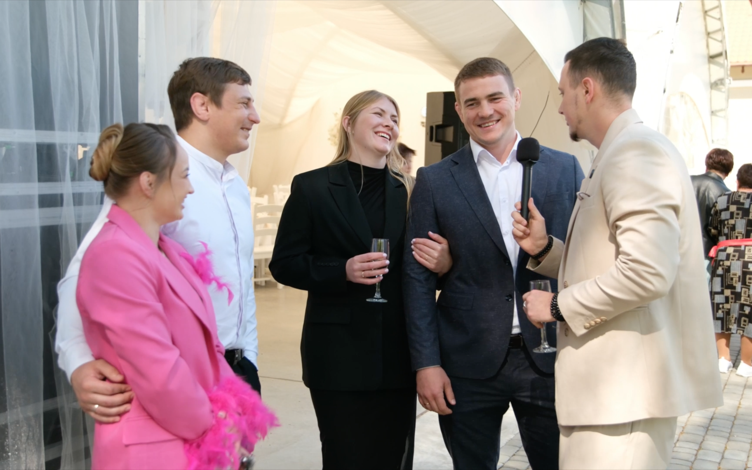 Свадебное SDE интервью в Каралино. Репортажный видеограф Илья Сухоносиик