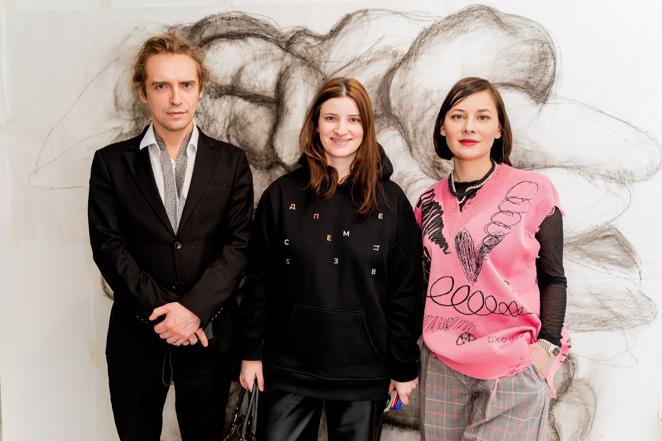 " Графические фрески» 2025. Лилия Ким. Междисциплинарный художник