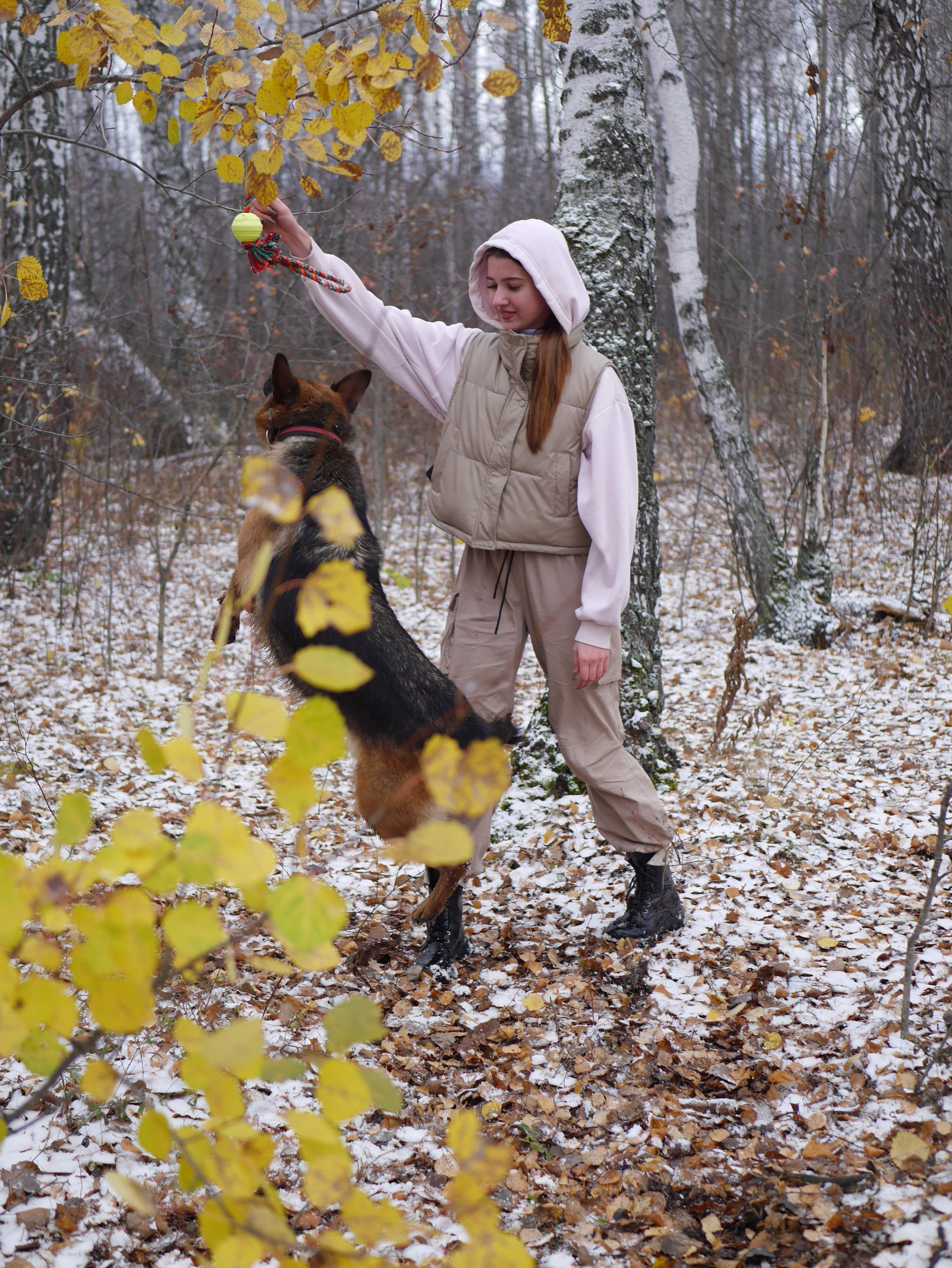 Съемка с любимым питомцем