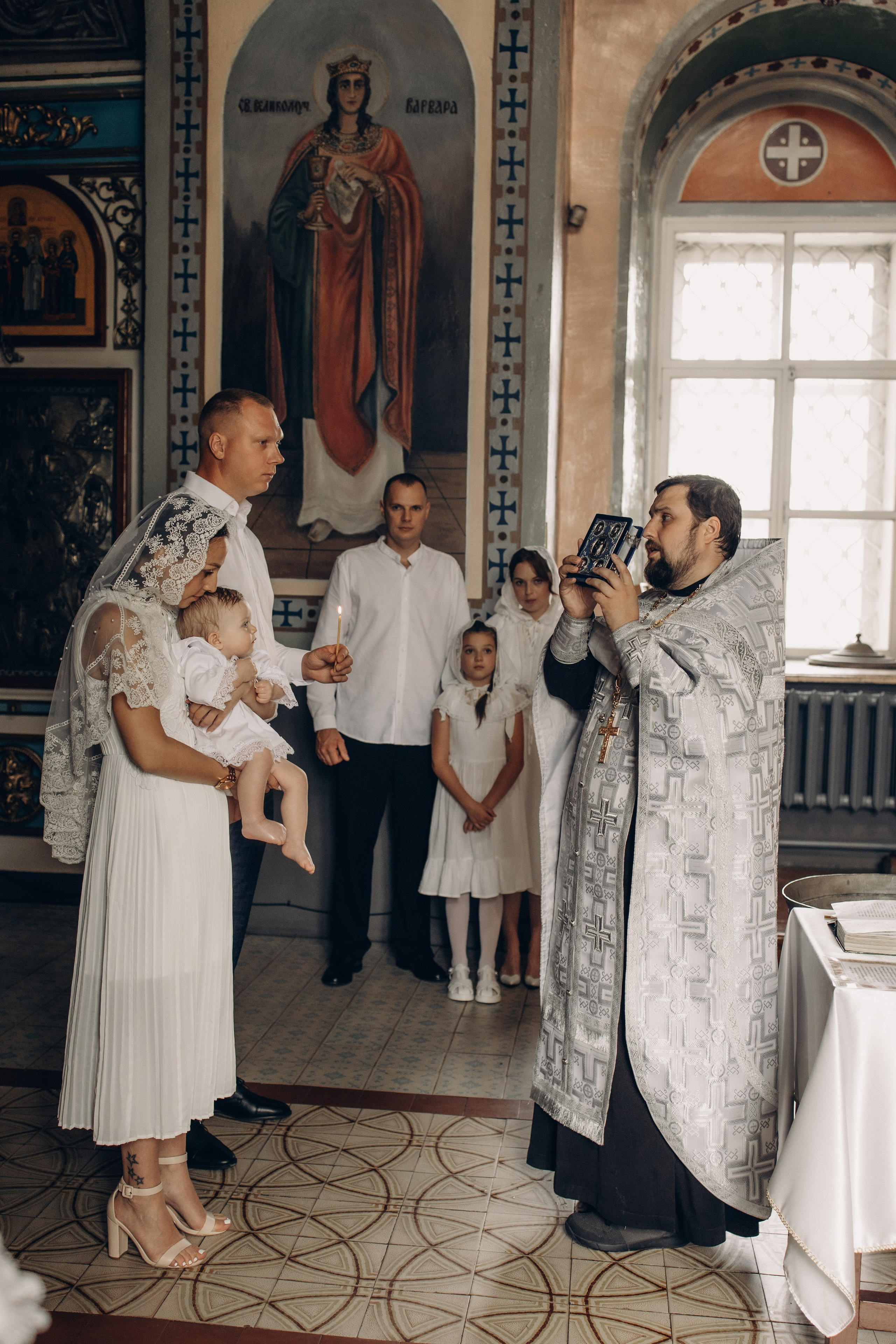 Крещение Есении. Главная