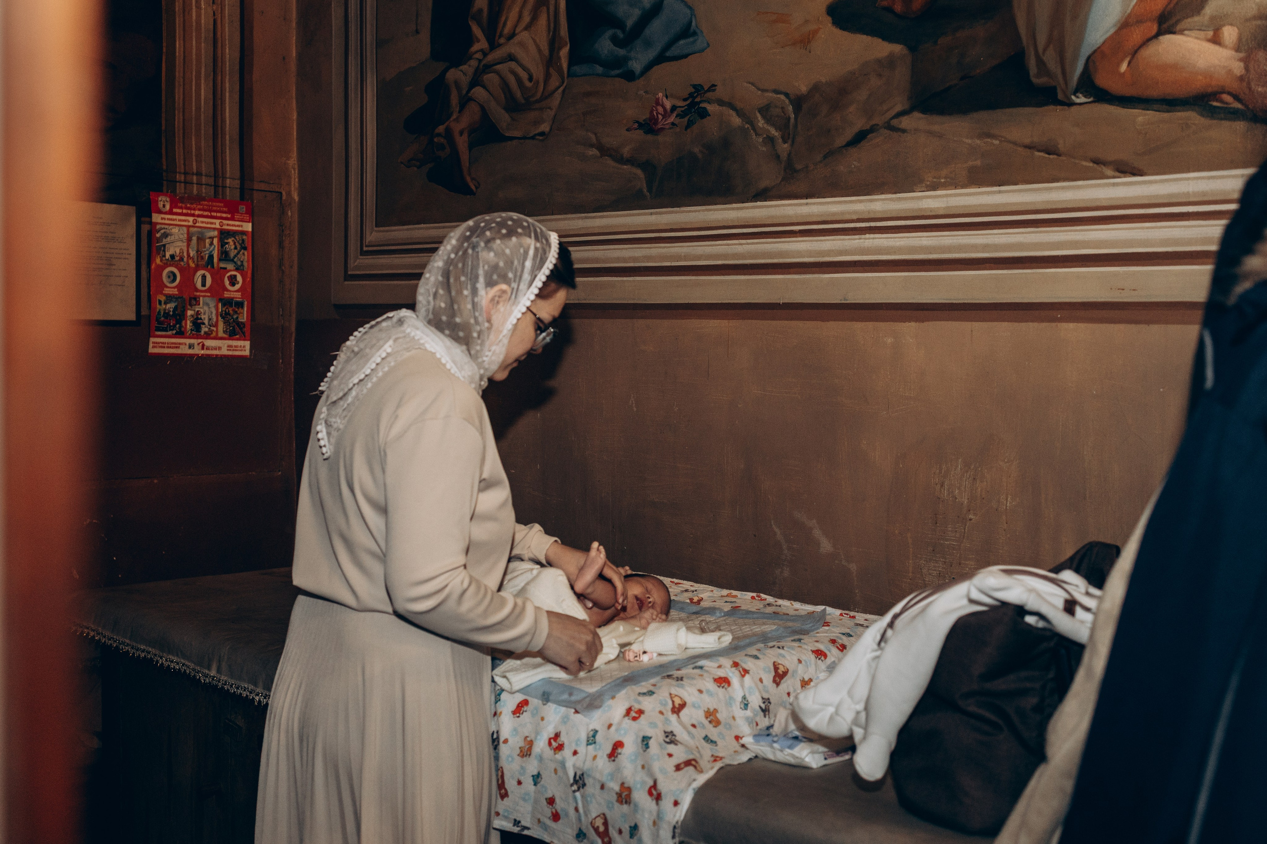 Крещение в Храме Воскресения Словущего в Даниловской Слободе. Главная