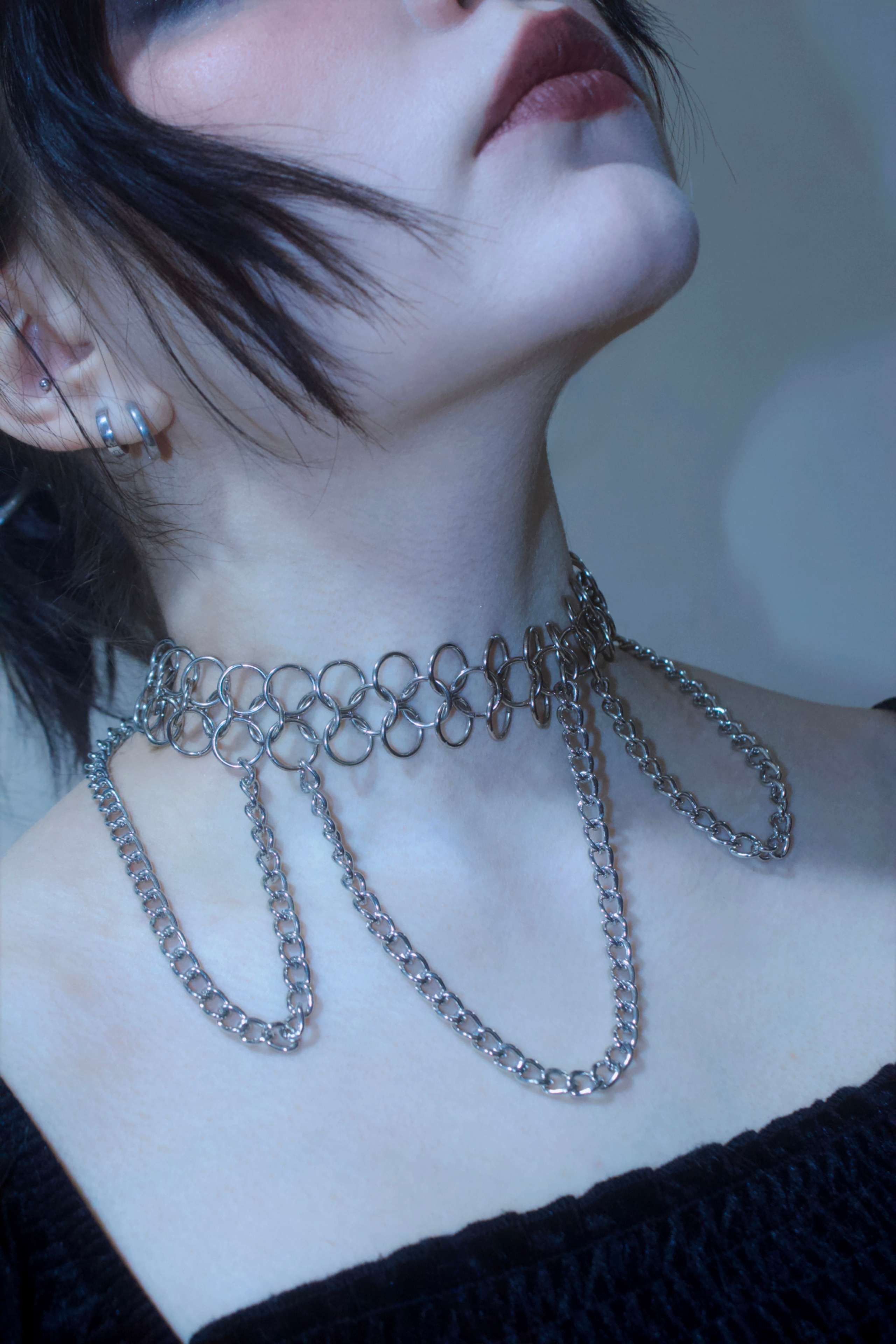 Чокеры из кольчуги. Украшения из кольчуги в Москве Соня Спросонья