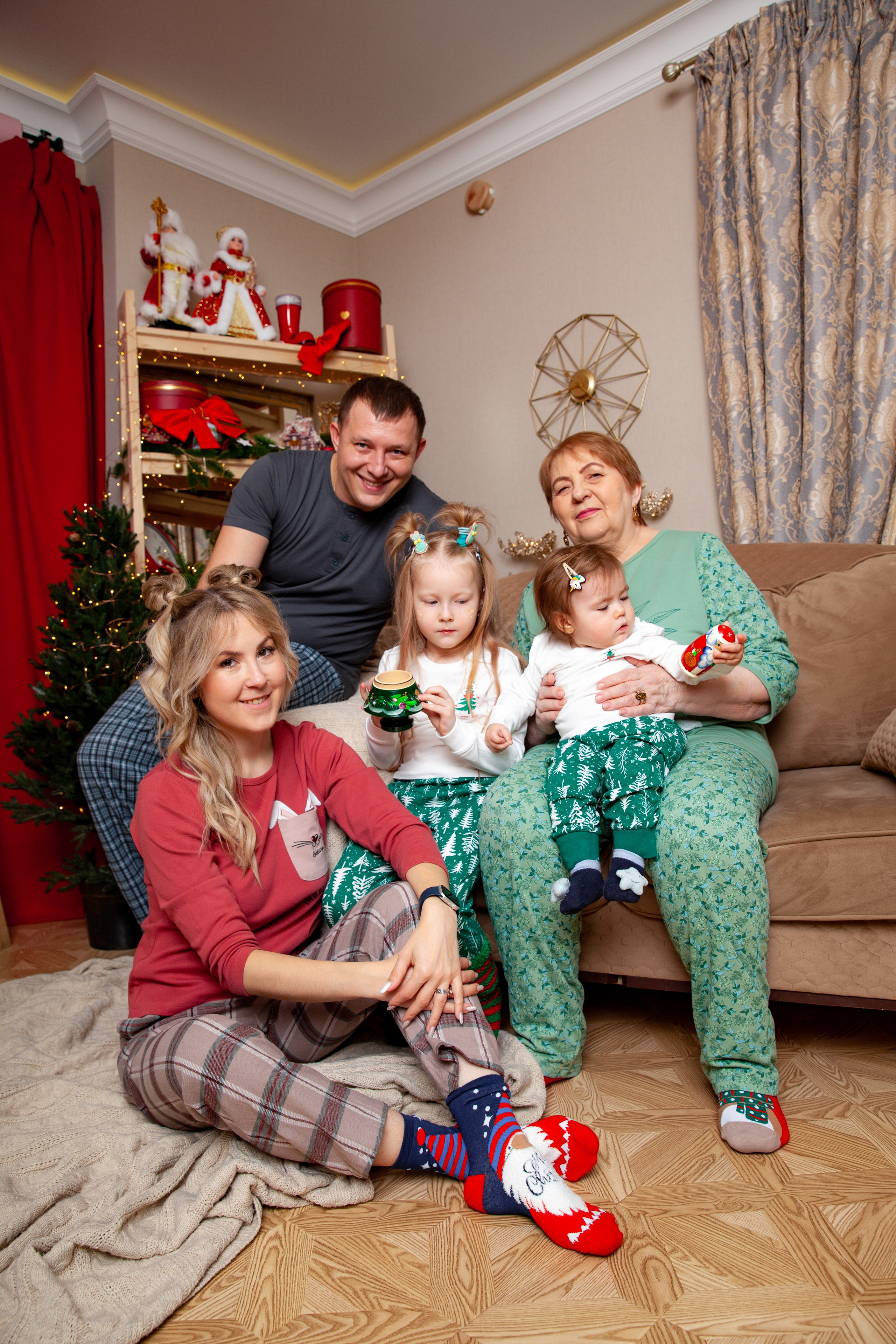 фотосессия с бабушкой