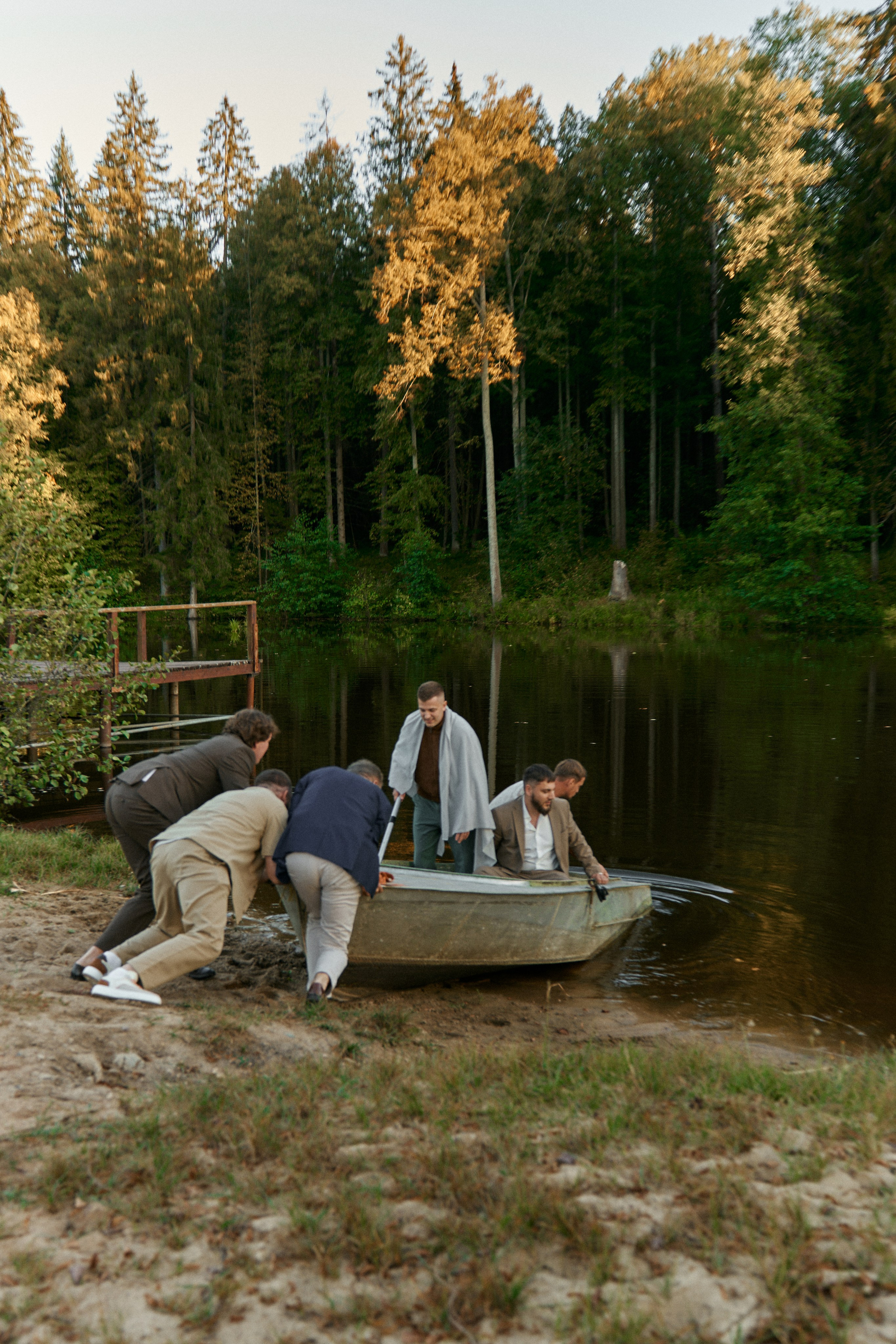 Свадьба в стиле рустик, в дачном стиле
