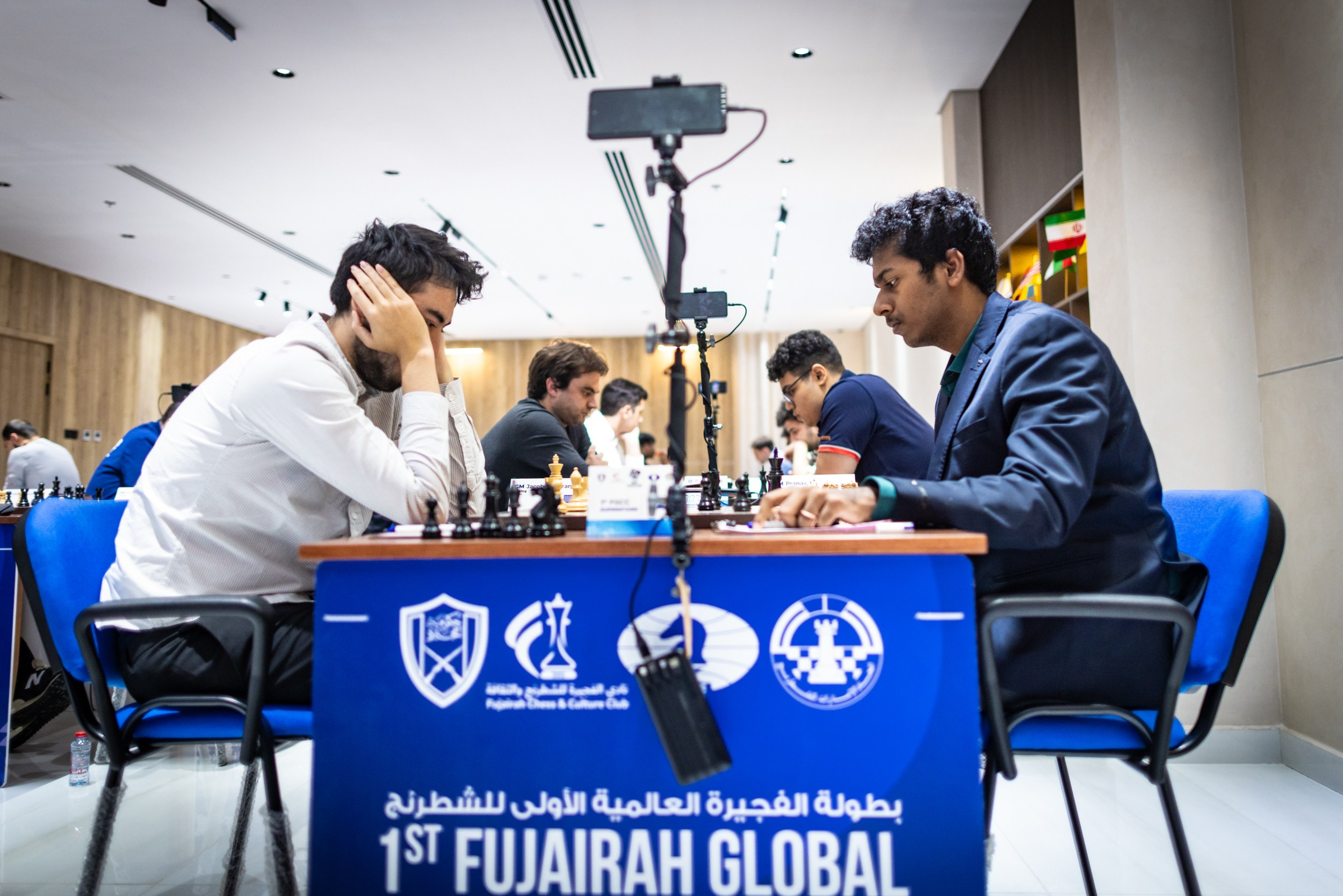 2025.08.29 1st. FUJAIRAH GLOBAL Chess Championship — Round6. Фотограф Анна Штурман (репортажная съёмка любых событий и мероприятий) Anna Shtourman photographer