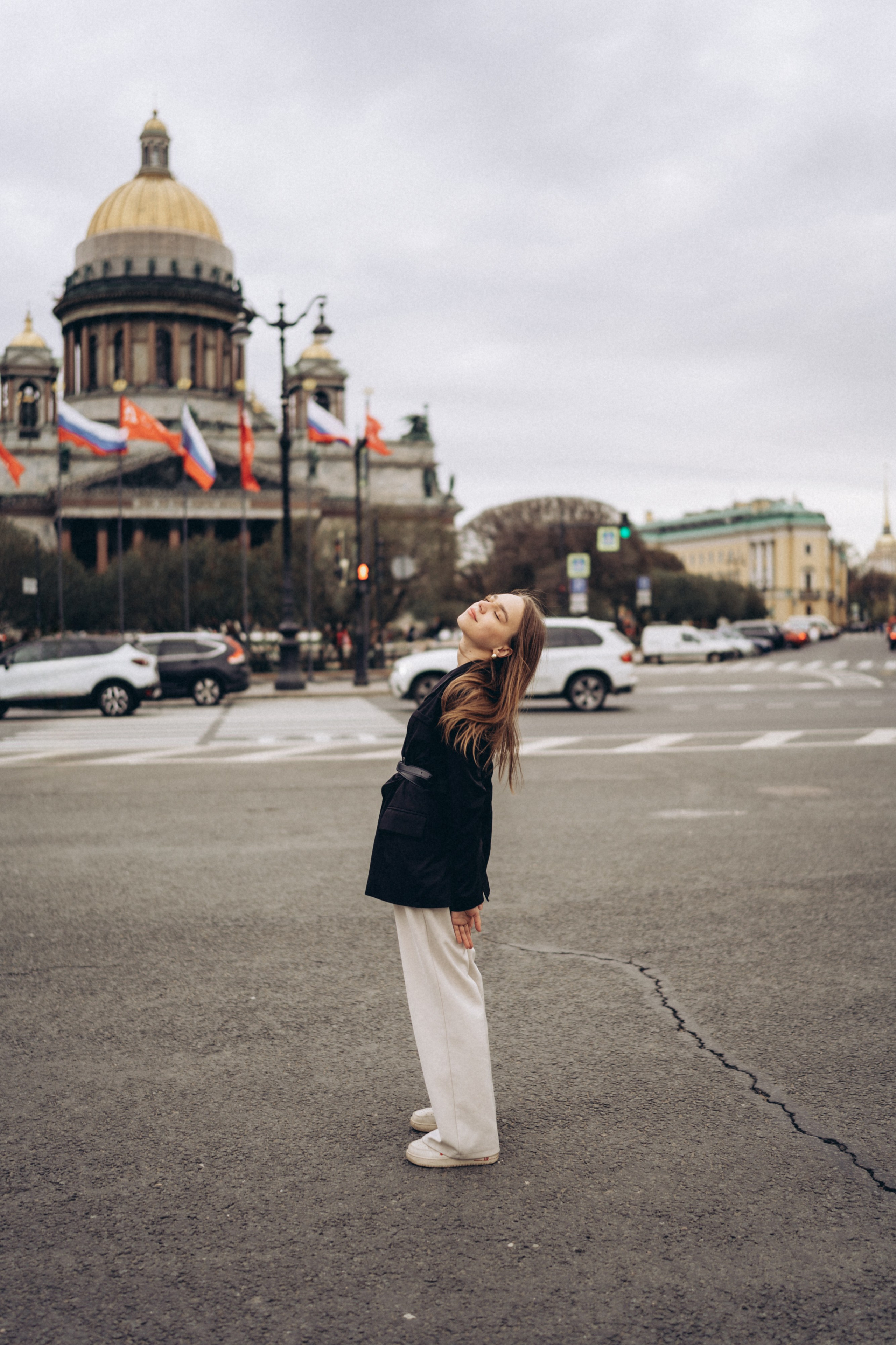 Анна / Прогулка по городу. Фотограф в Санкт-Петербурге — Лучина Екатерина