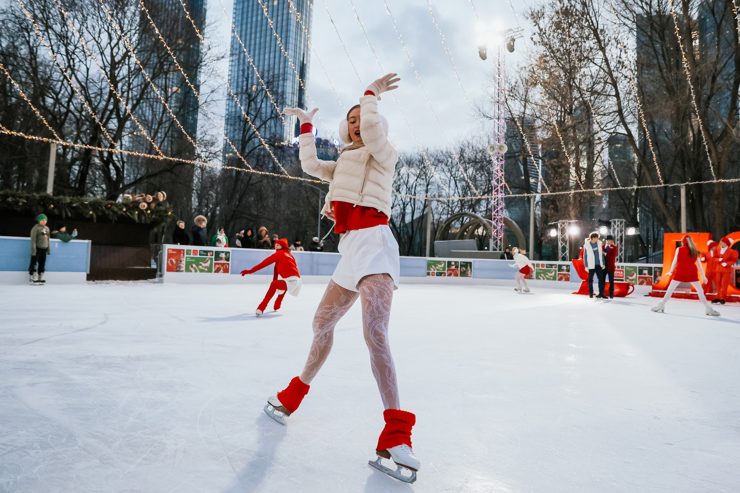 Ледовое шоу Сити каток Московское Чаепитие. Фотограф и видеограф Анна Домашенко