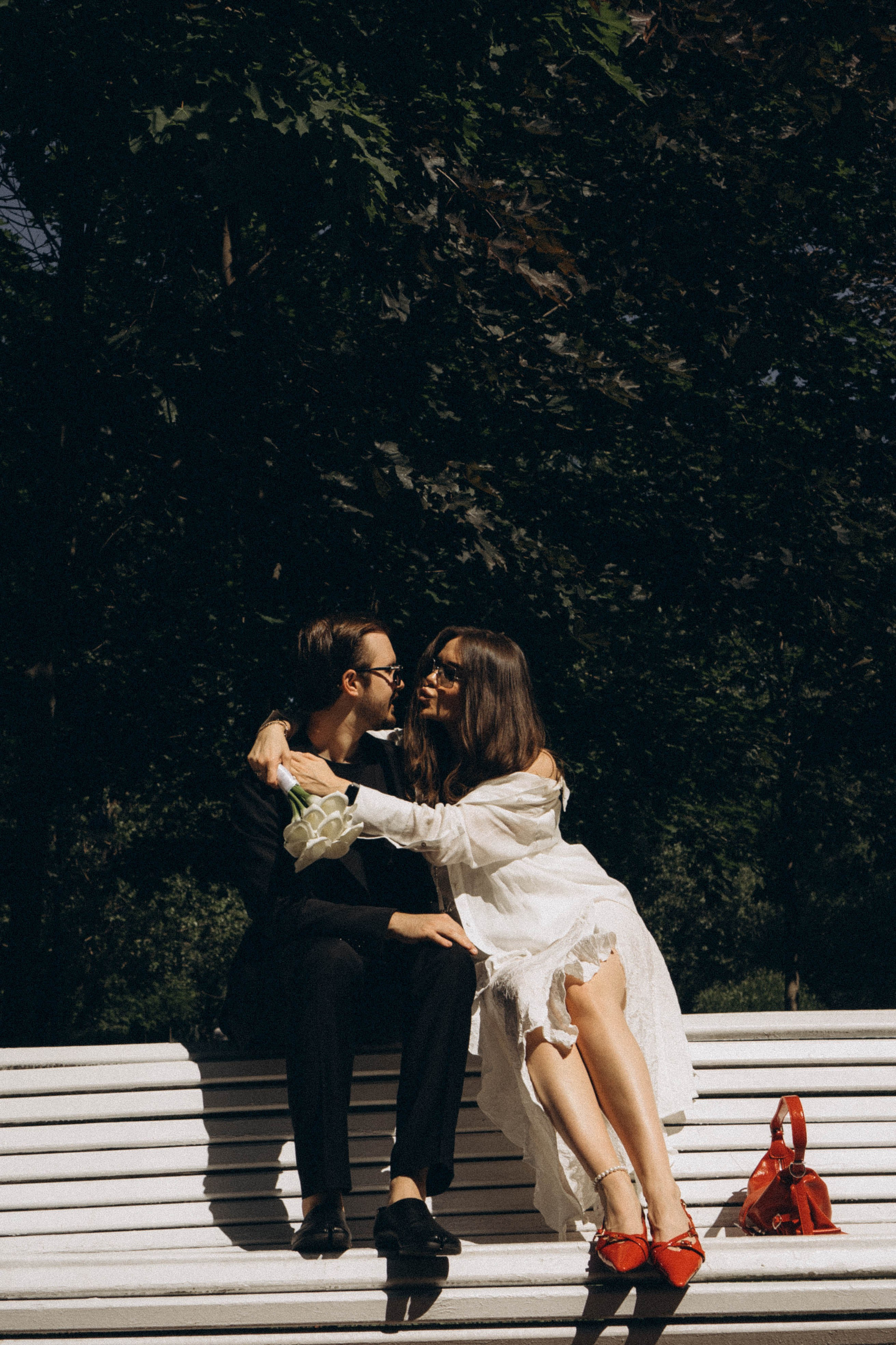 СВАДЕБНАЯ СЬЕМКА В ПАРКЕ ПОБЕДЫ И ПРОГУЛКА ПО МОСКОВСКОМУ ПРОСПЕКТУ. Профессиональный фотограф, Санкт-Петербург — Виктория Богомолова