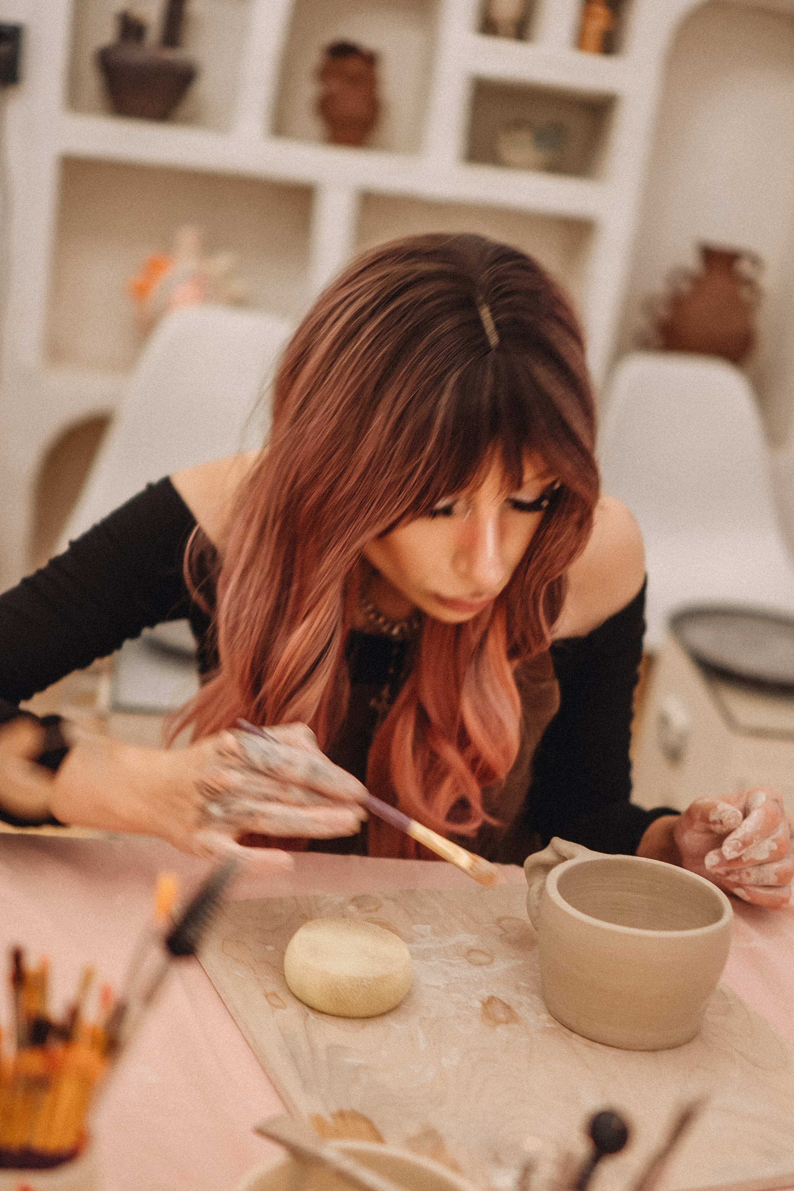 СВИДАНИЕ В ГОНЧАРНОЙ МАСТЕРСКОЙ. Профессиональный фотограф, Санкт-Петербург — Виктория Богомолова