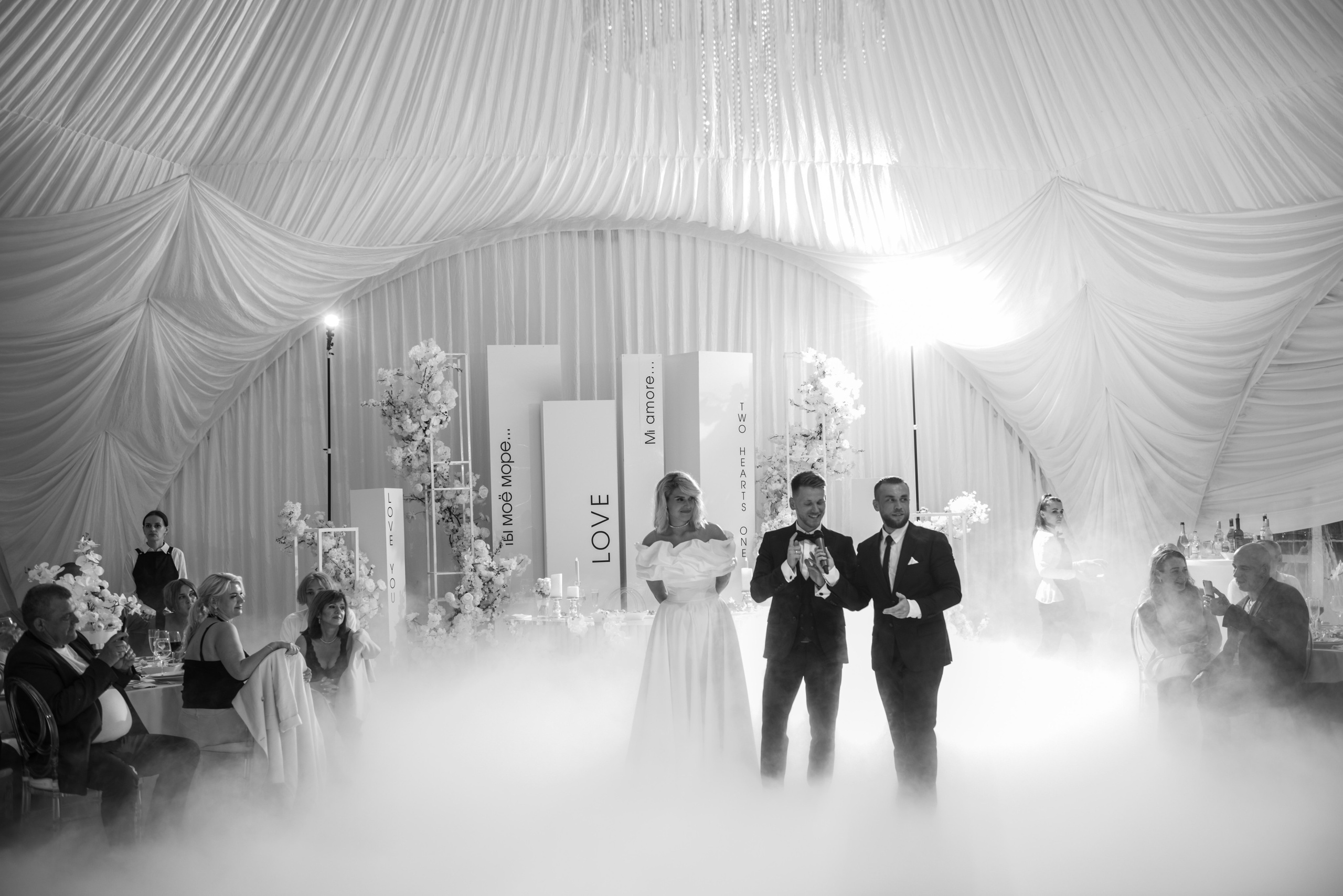 Mi Amore. Rich Event Decor