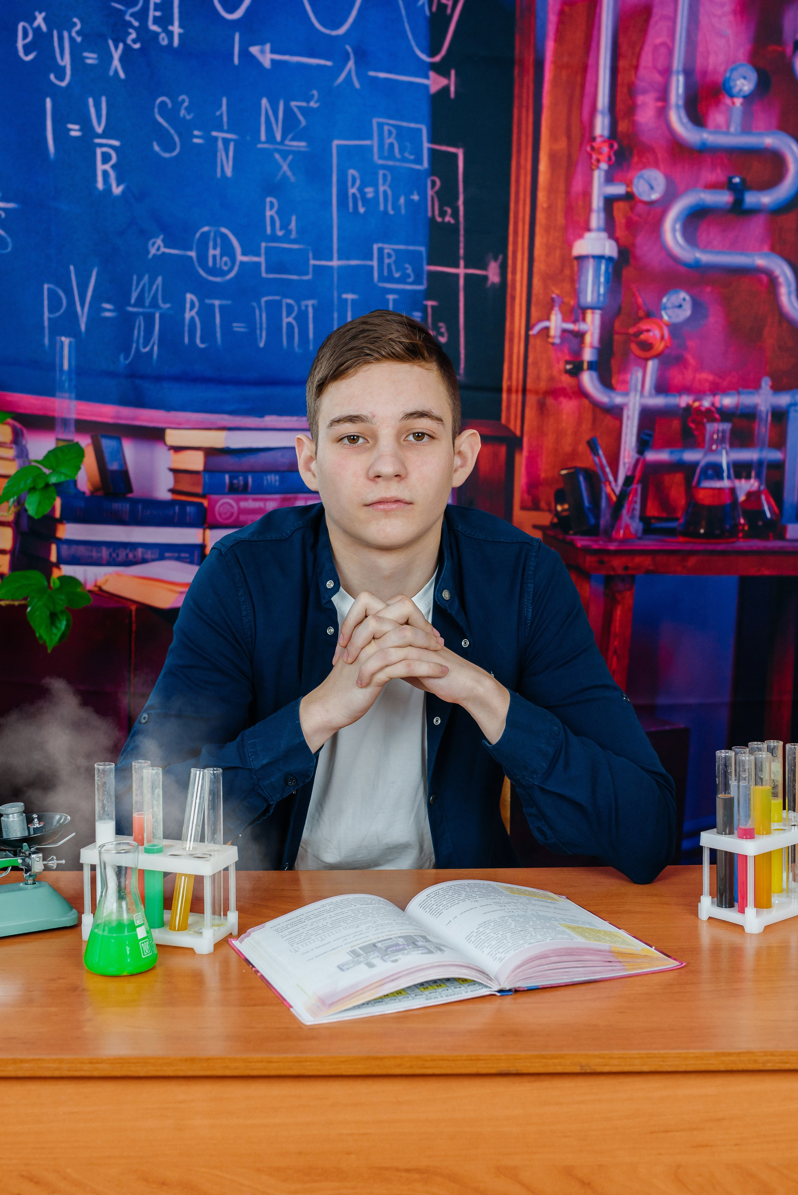 Урок химии. Семейный фотограф в Барнауле
