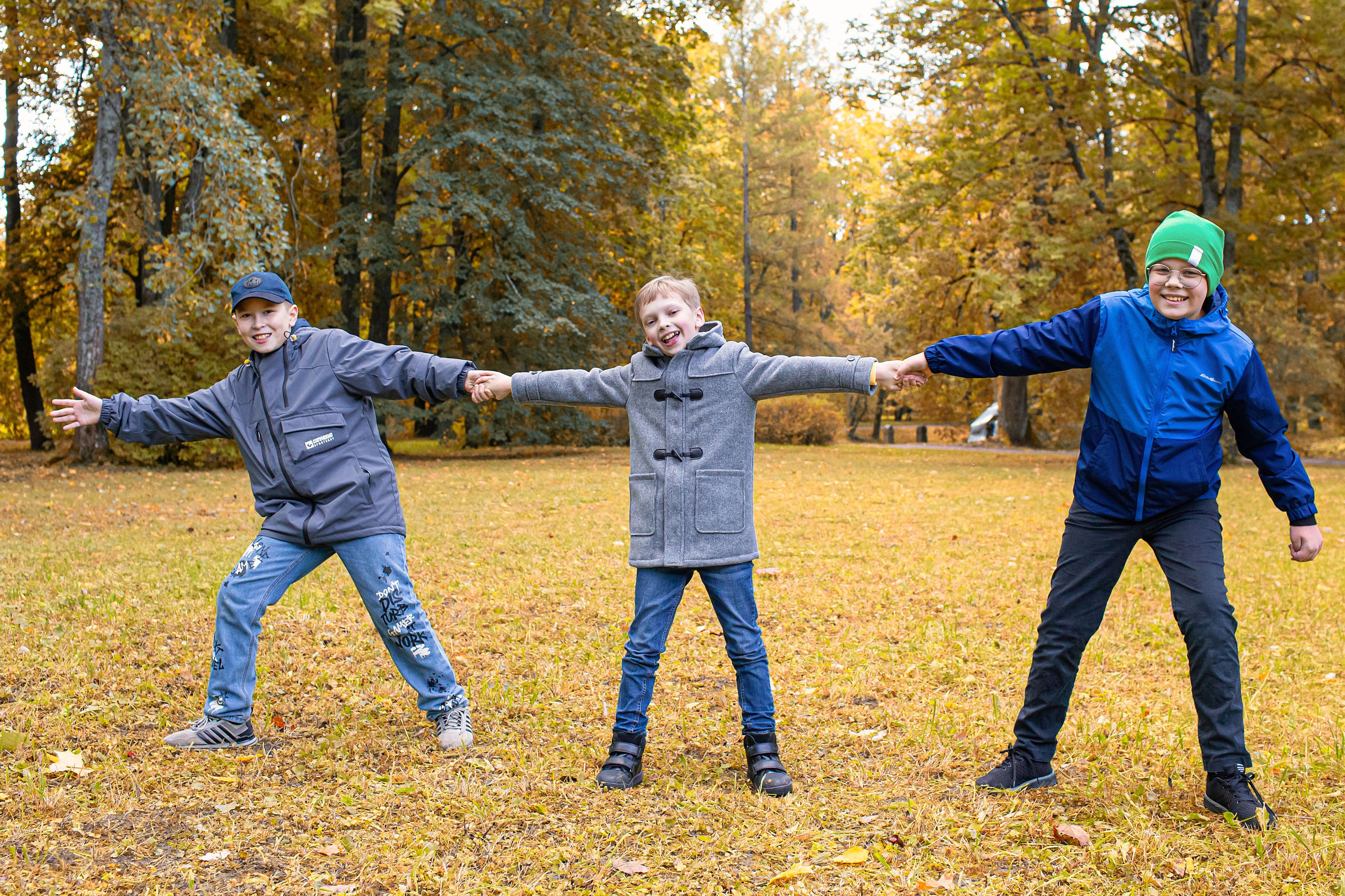 Осень. Начальная школа. Свадебный, семейный, детский фотограф в Санкт-Петербурге