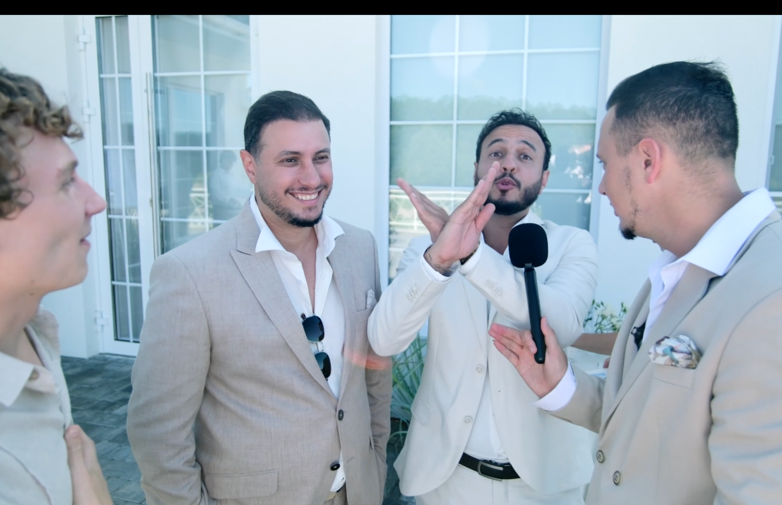 Wedding SDE interview / Agneshka & Kader. Репортажный видеограф Илья Сухоносиик
