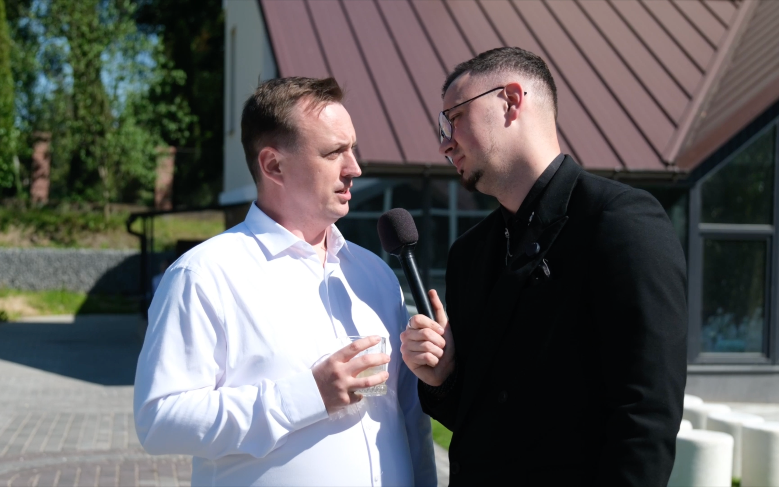 Свадебное SDE интервью в River Hall. Репортажный видеограф Илья Сухоносиик