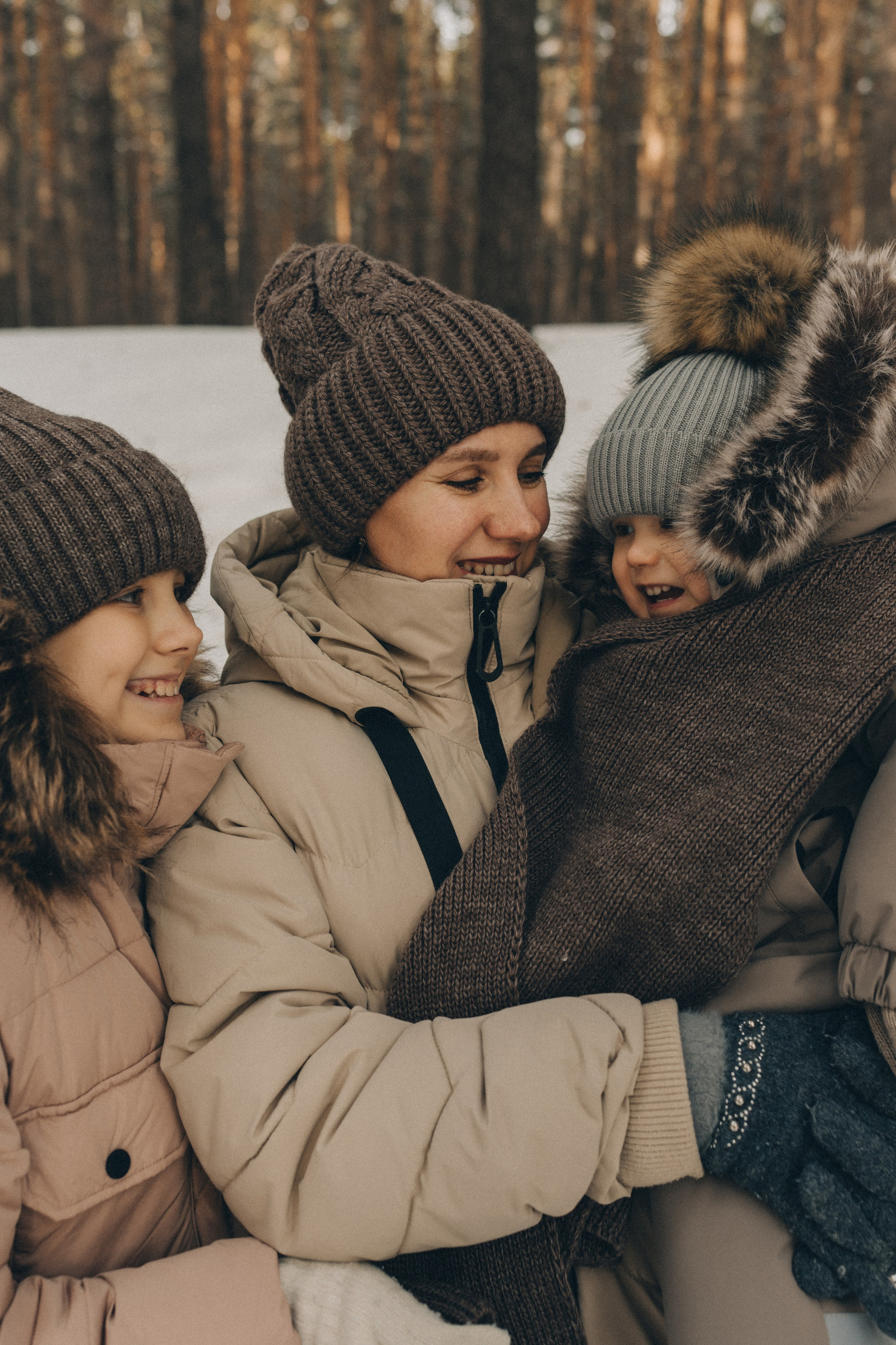 Зима. Креативный фотограф в городе Тюмень