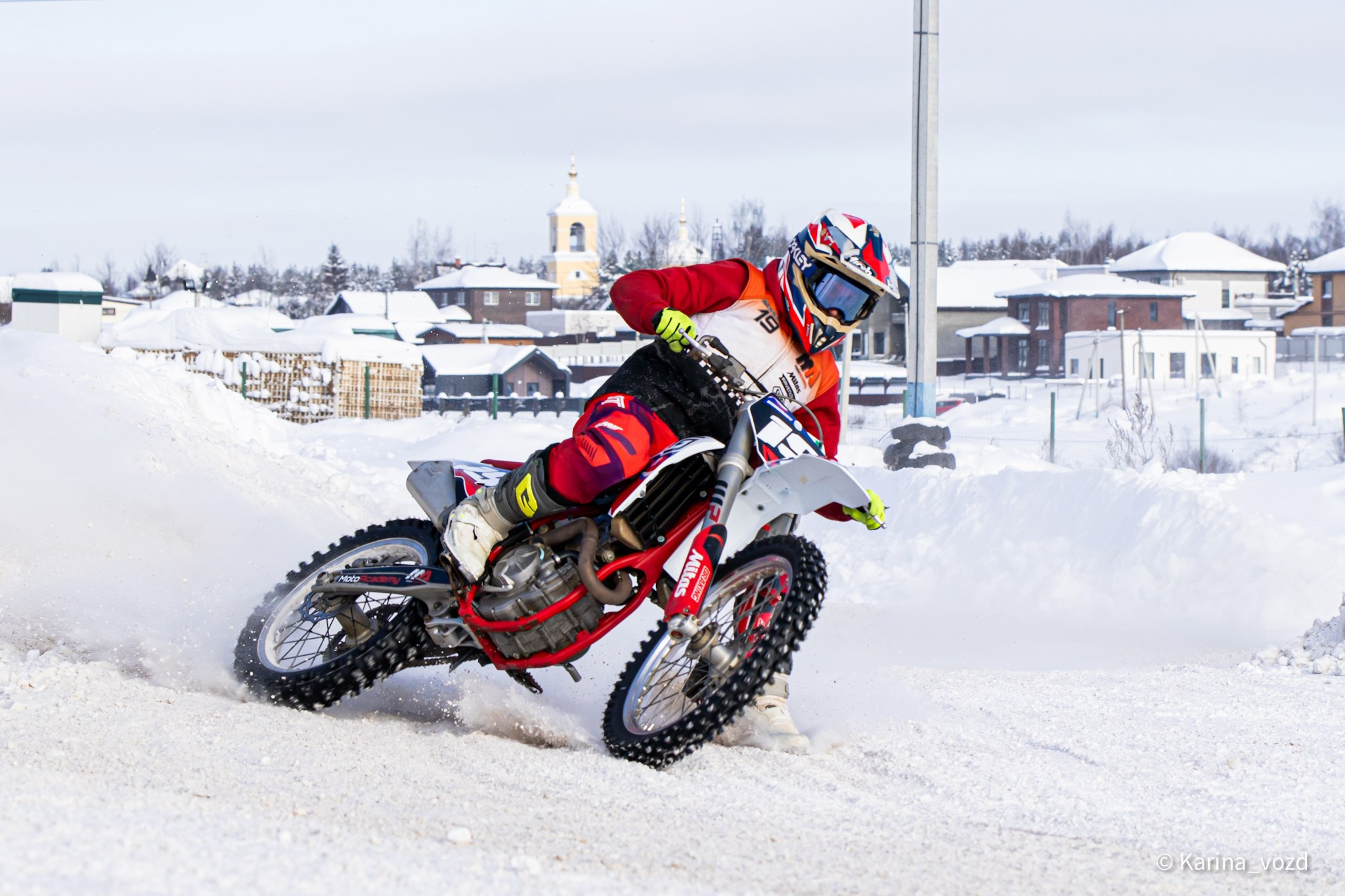 Тренировка MotoAcademy. Репортажный фотограф в Москве и Зеленограде Karina-vozd