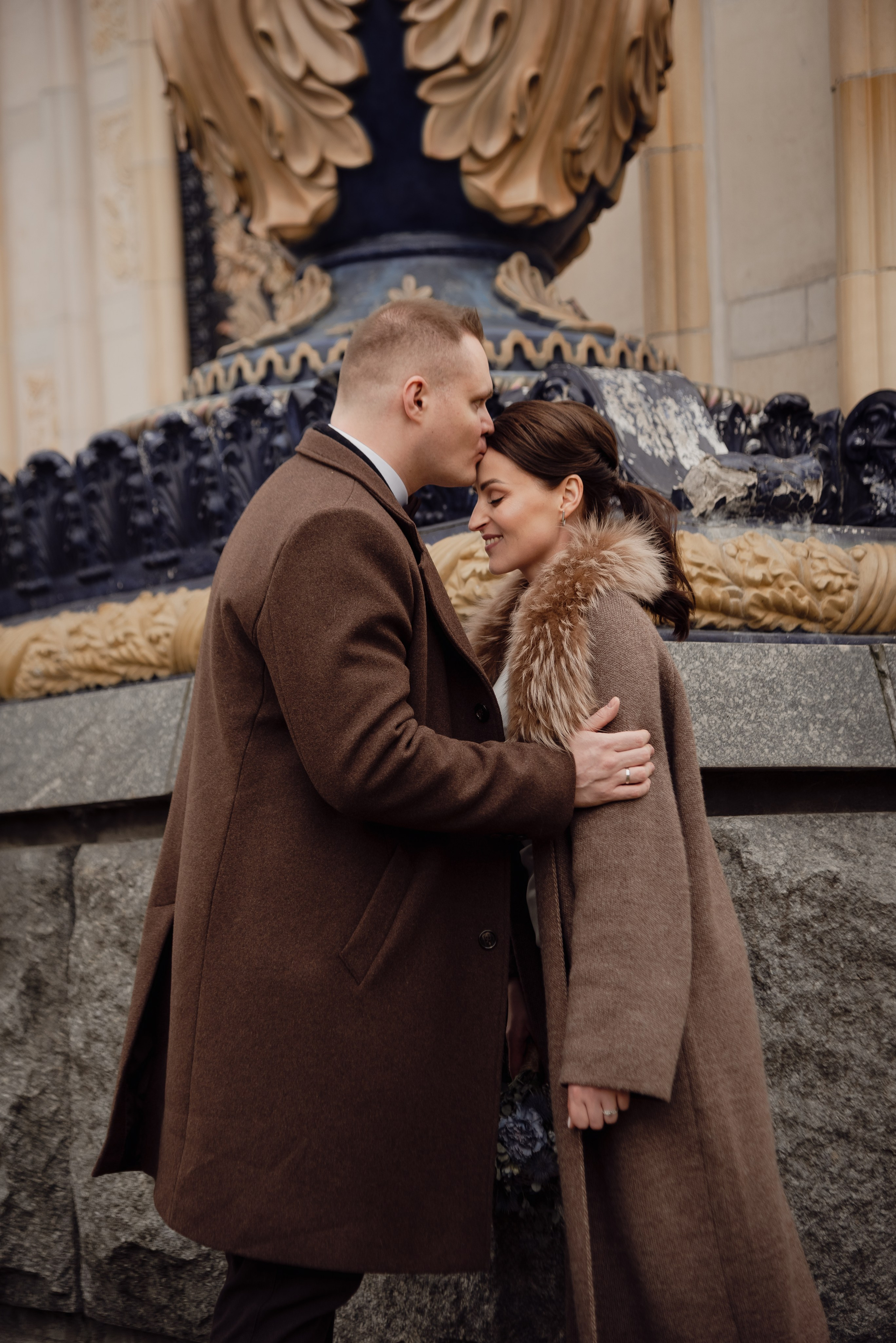 Осенняя прогулка ВДНХ. Свадебный и семейный фотограф в Москве Анна Сдобнова