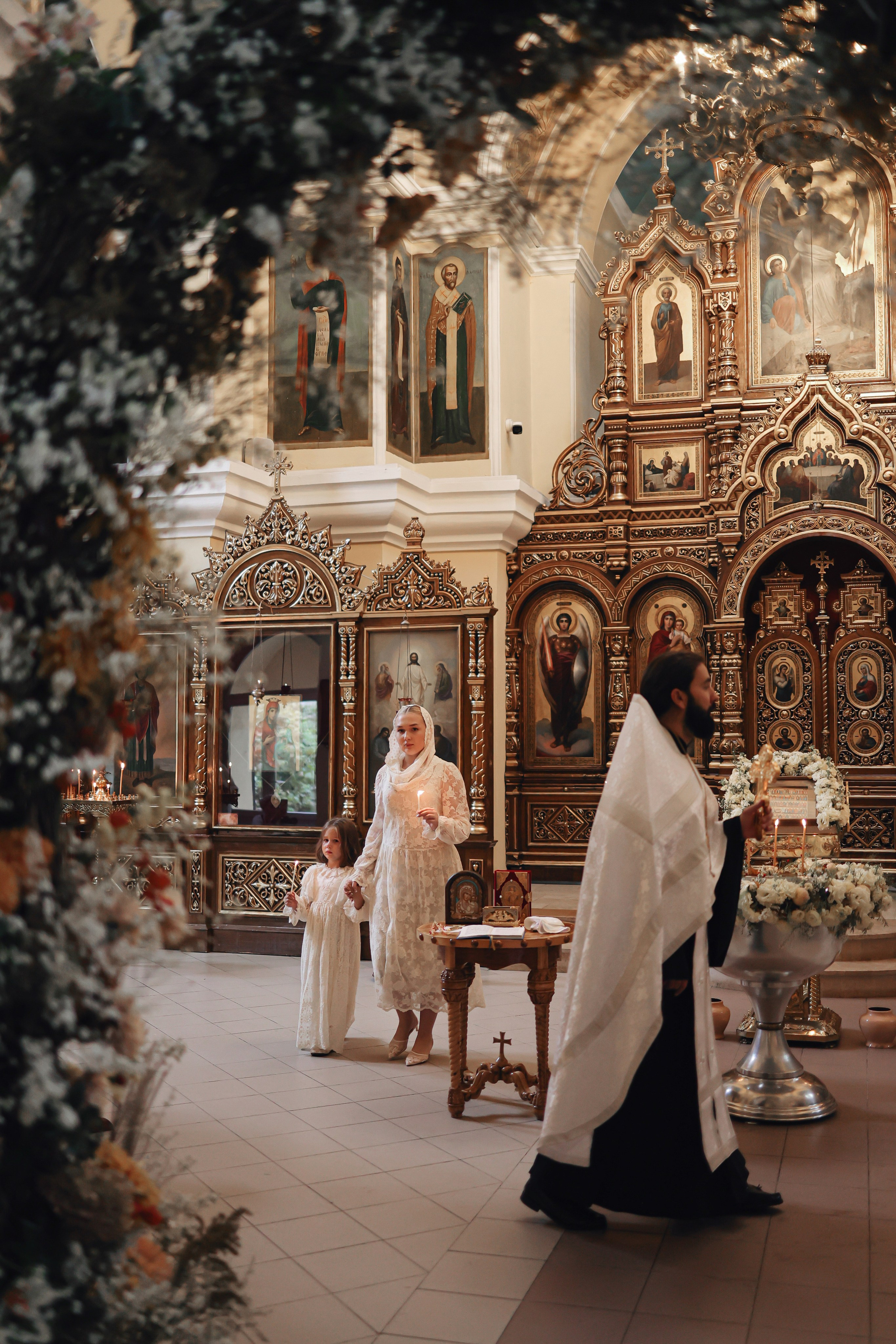 Таинство Крещения. Семейный и церковный фотограф в Курчатове