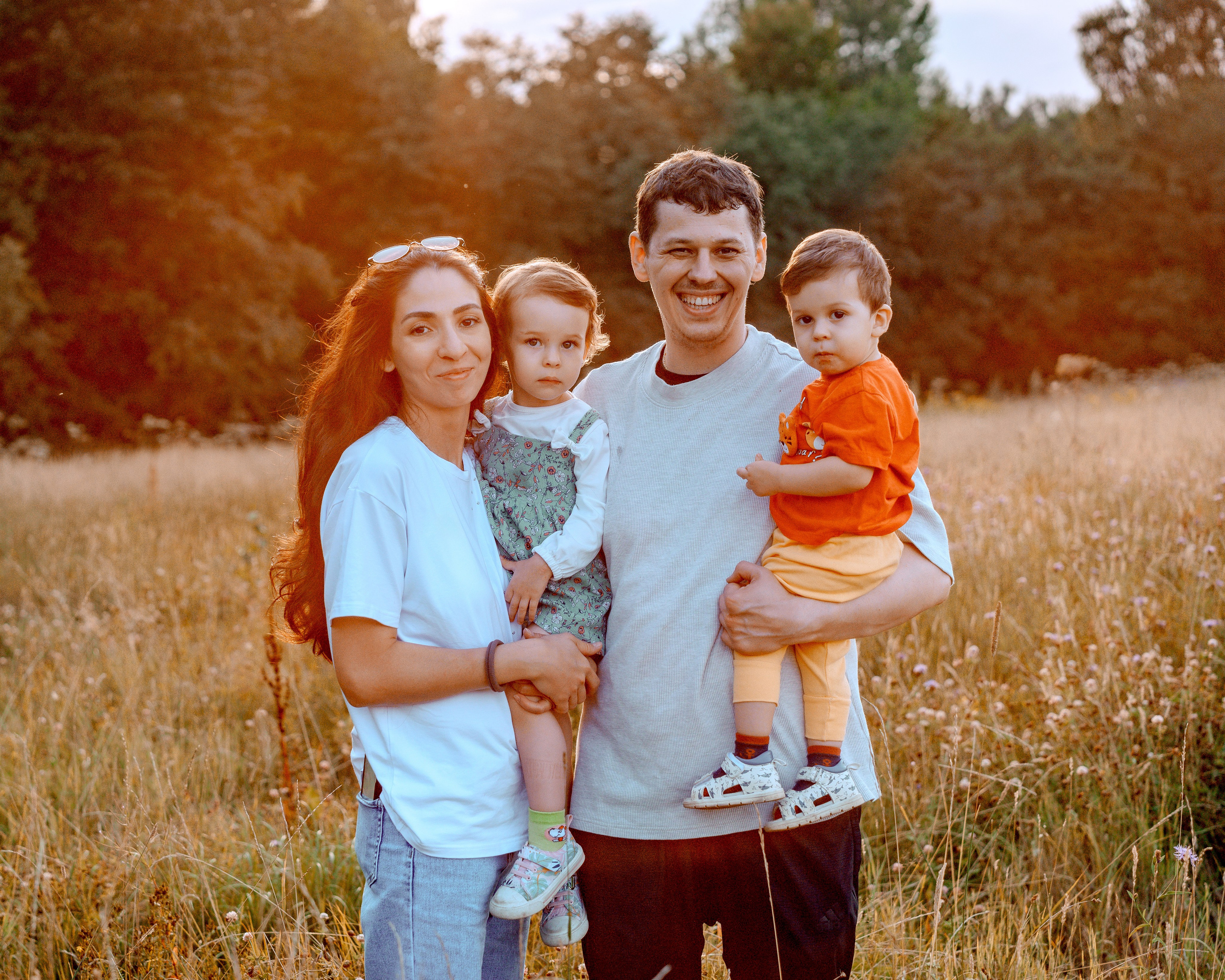 Семья Родиона и Сюзанны. Портретный и семейный фотограф в Москве/Видное