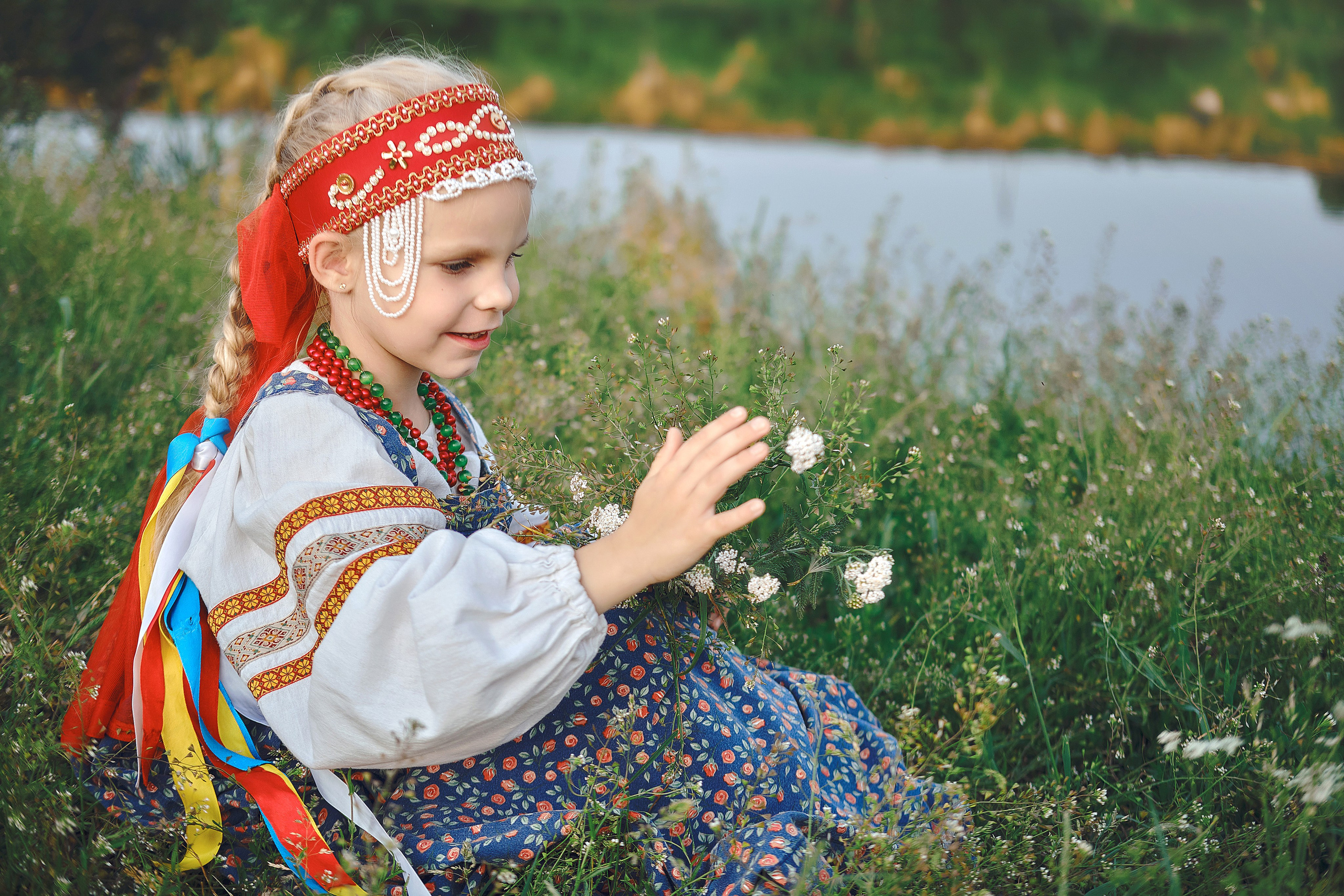 Народный костюм. Семейный и женский фотограф в Новомосковске и Узловой Михеева Татьяна