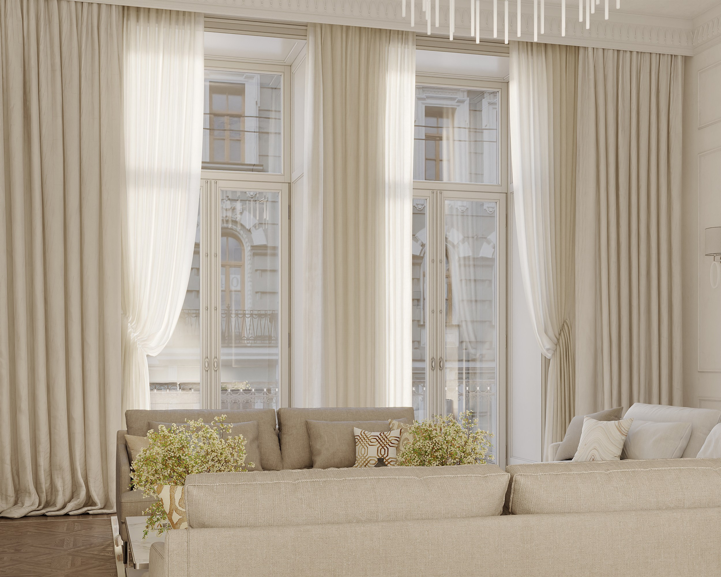 Четырехкомнатная квартира в Москве. 3D визуализатор в Москве Сердюк Владислав