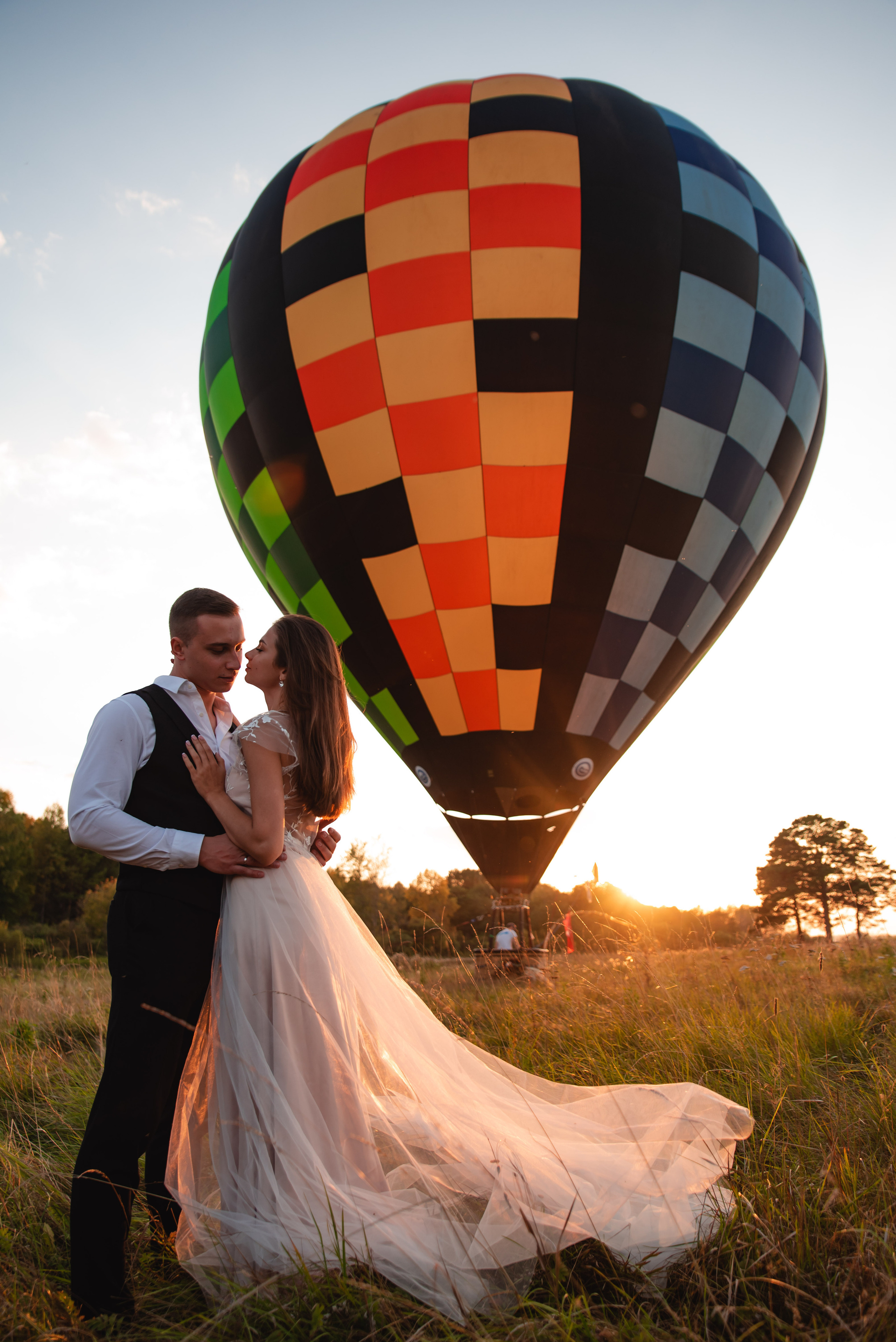 Яна и Глеб «Воздушный Шар». Свадебный фотограф Тюмень Анастасия Битная