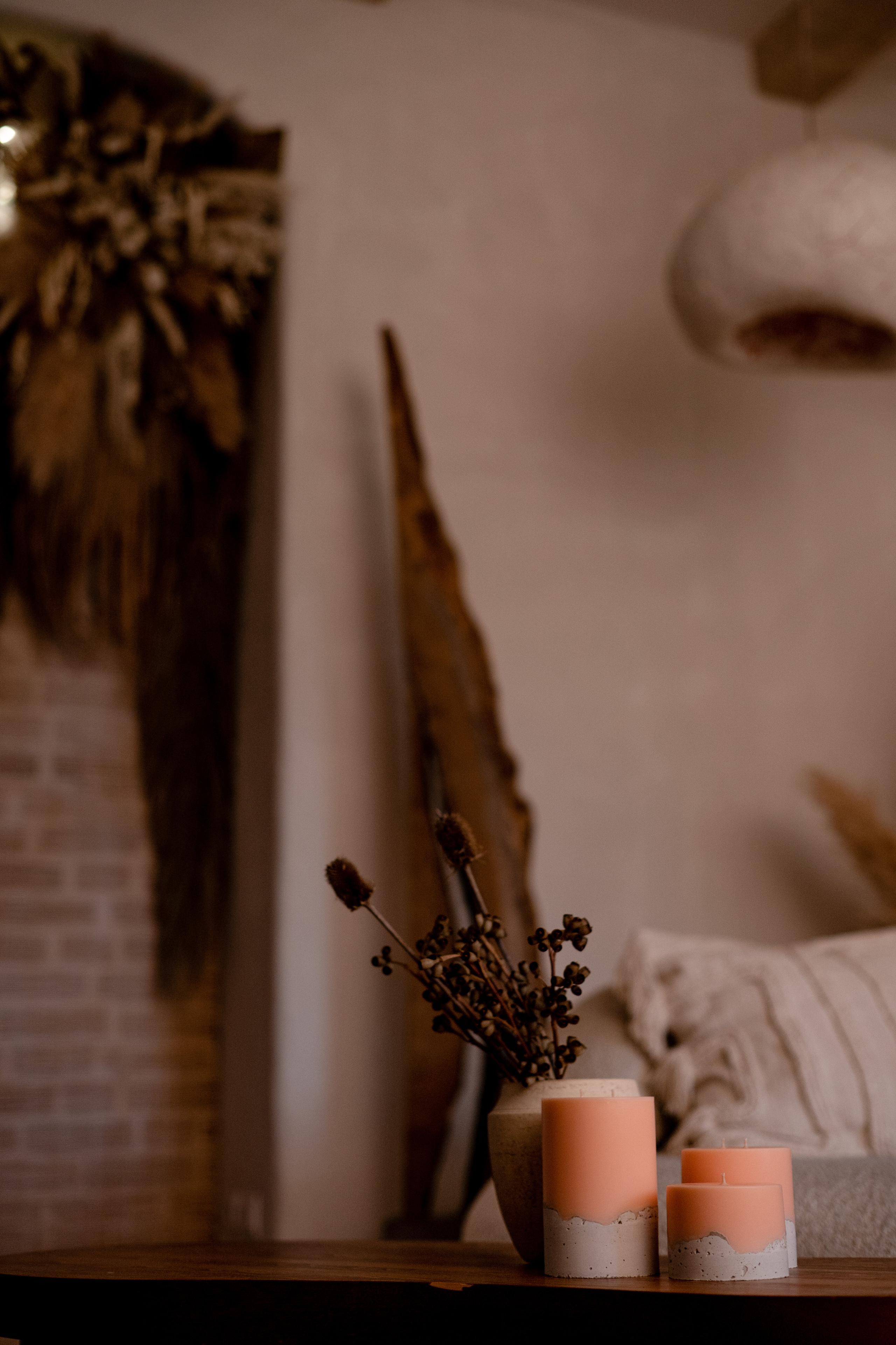 Свечи ручной работы Flame Beton. Свадебный фотограф Тюмень Анастасия Битная