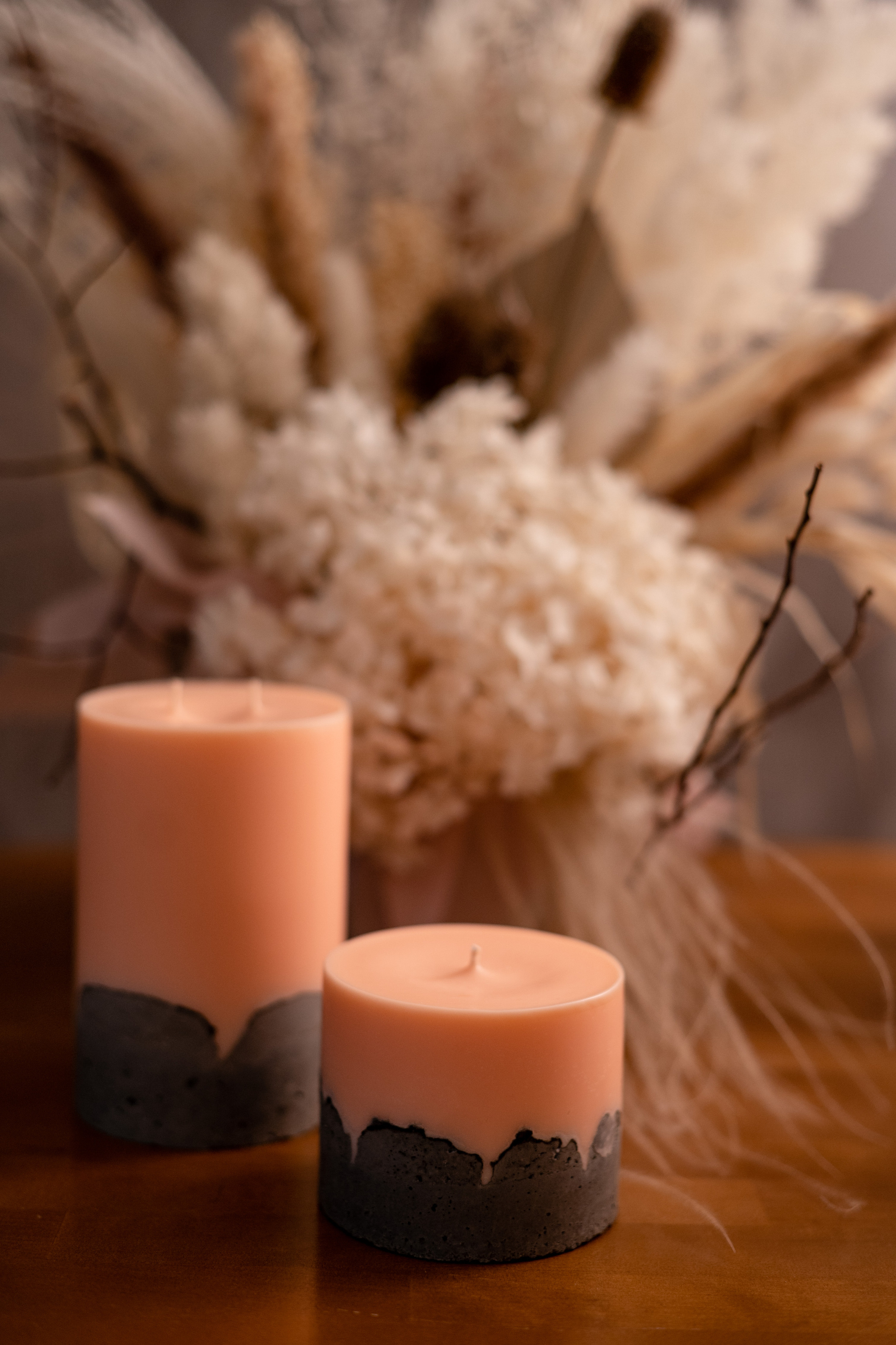 Свечи ручной работы Flame Beton. Свадебный фотограф Тюмень Анастасия Битная