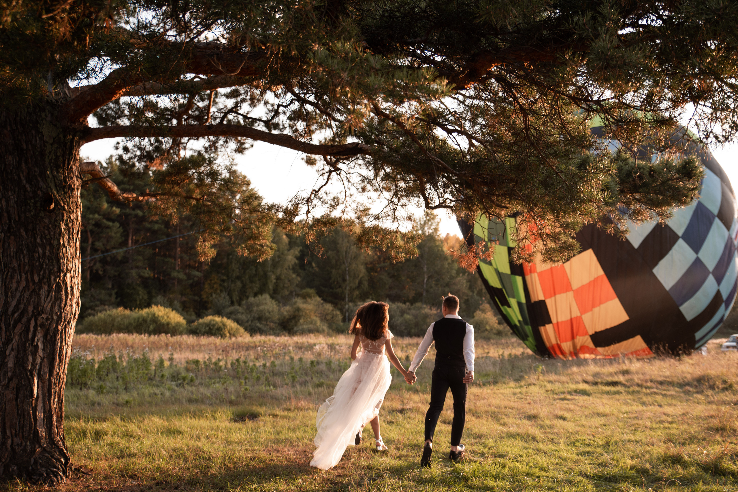 Яна и Глеб «Воздушный Шар». Свадебный фотограф Тюмень Анастасия Битная