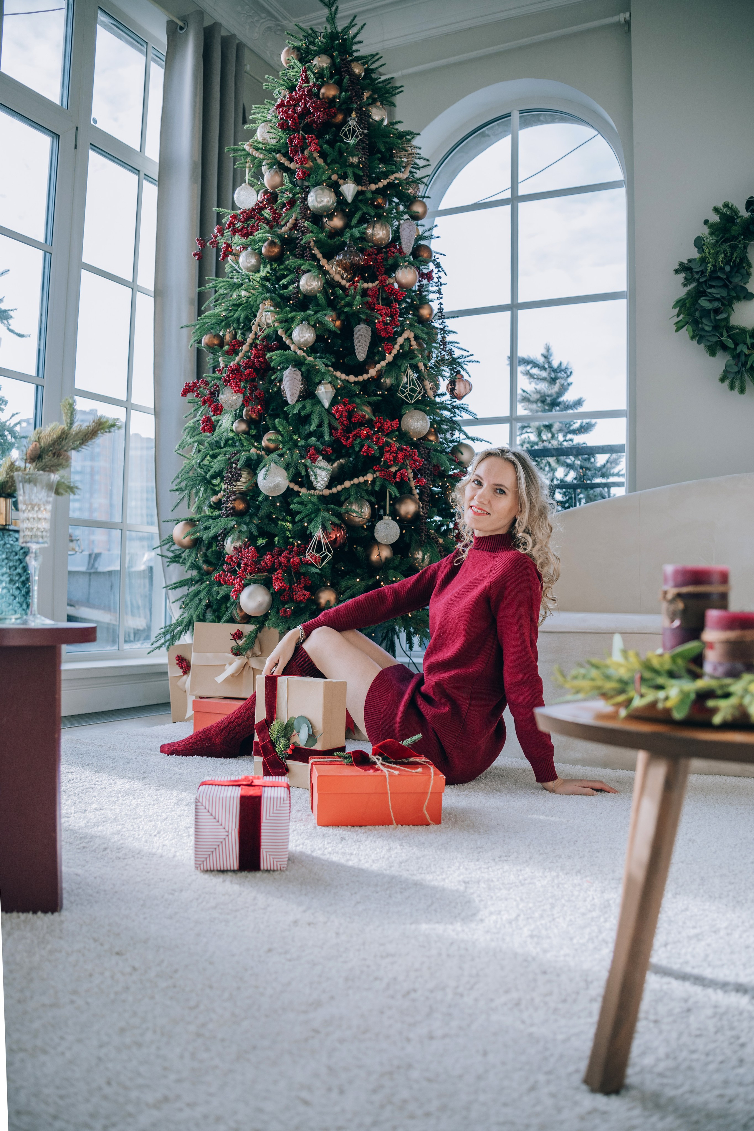 Новогодняя с солнышком. Фотограф Александра Кузуб Санкт-Петербург