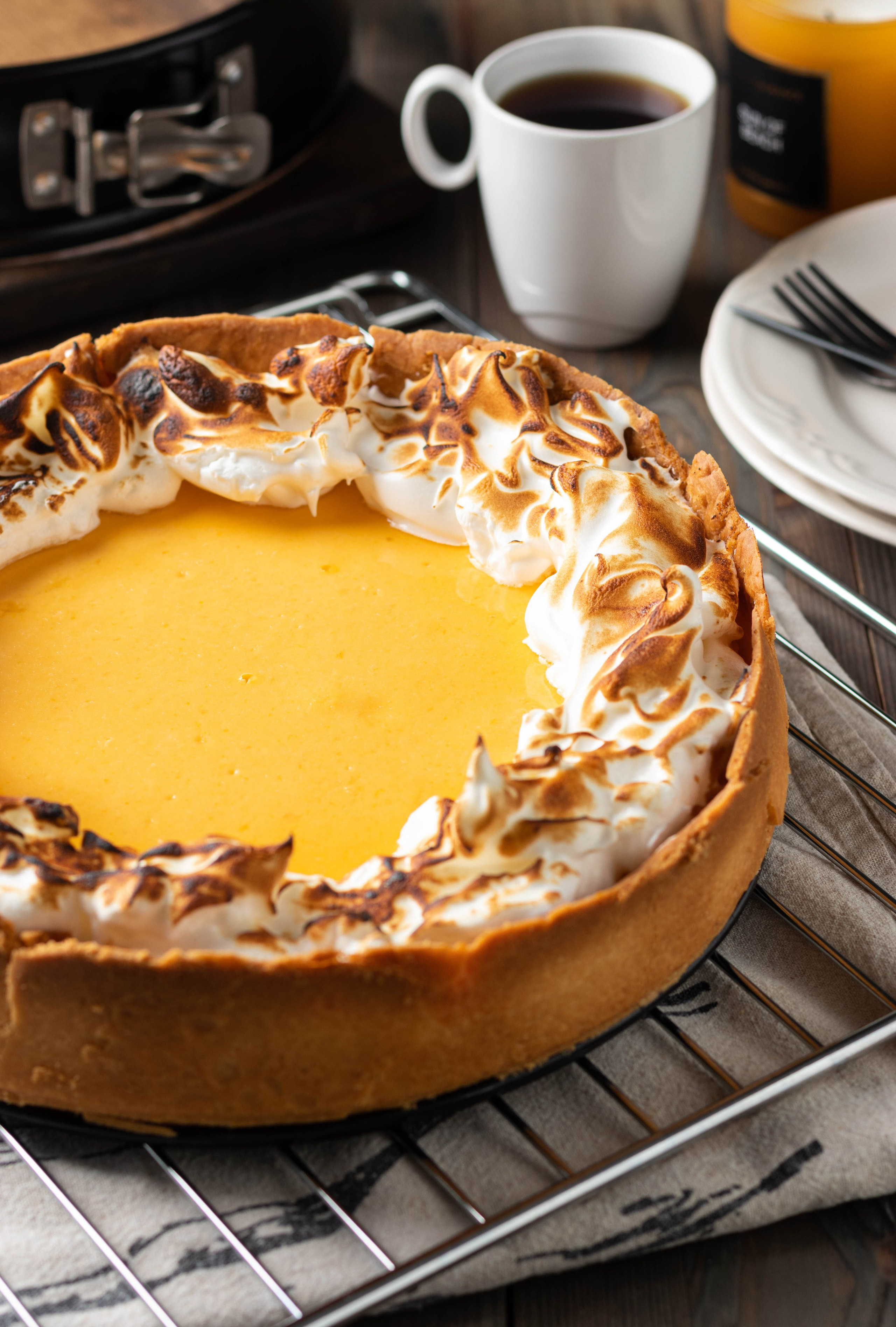 Тыквенный пирог с меренгой. Ольга Кирсанова фуд-фотограф, фуд-стилист, Москва