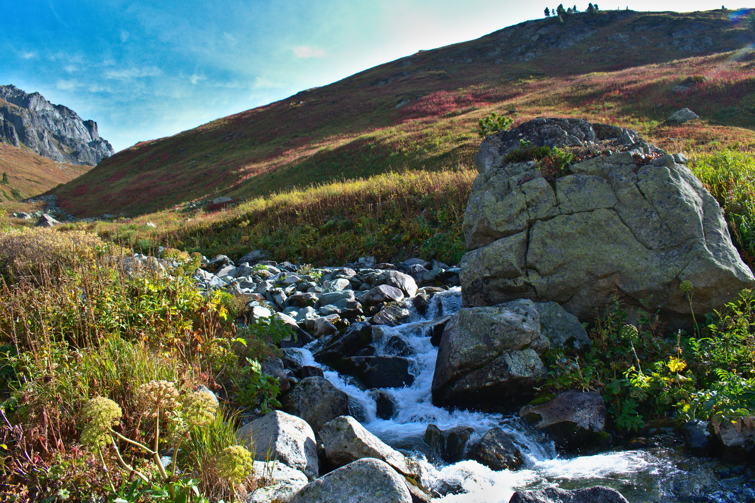 Алтай походы. Перевал Иолдо. Фото пейзажа