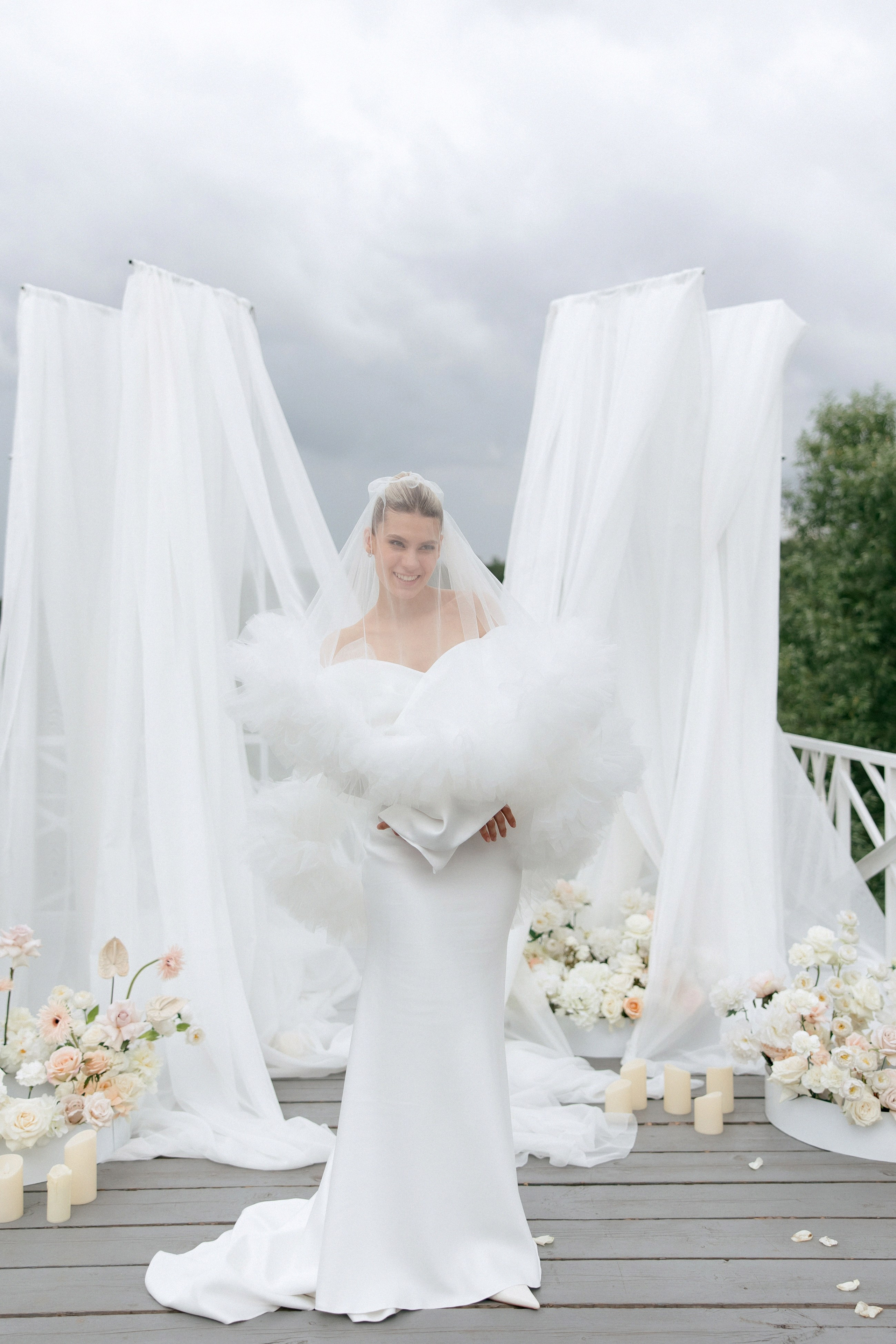 Свадебная фотосессия Настя, Макс и Карюша. Свадебный фотограф Москва